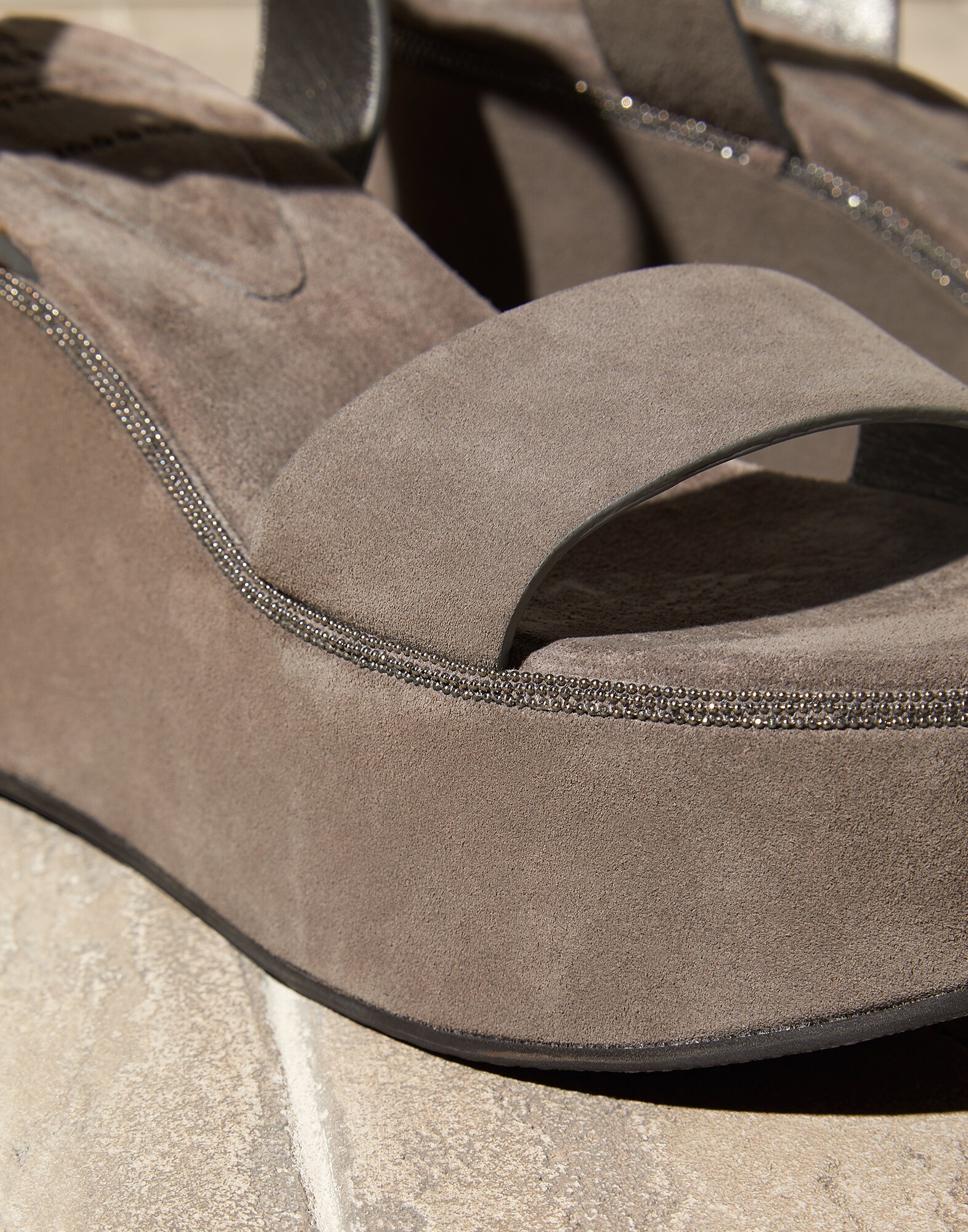 Sandals with Fastening - Detail view