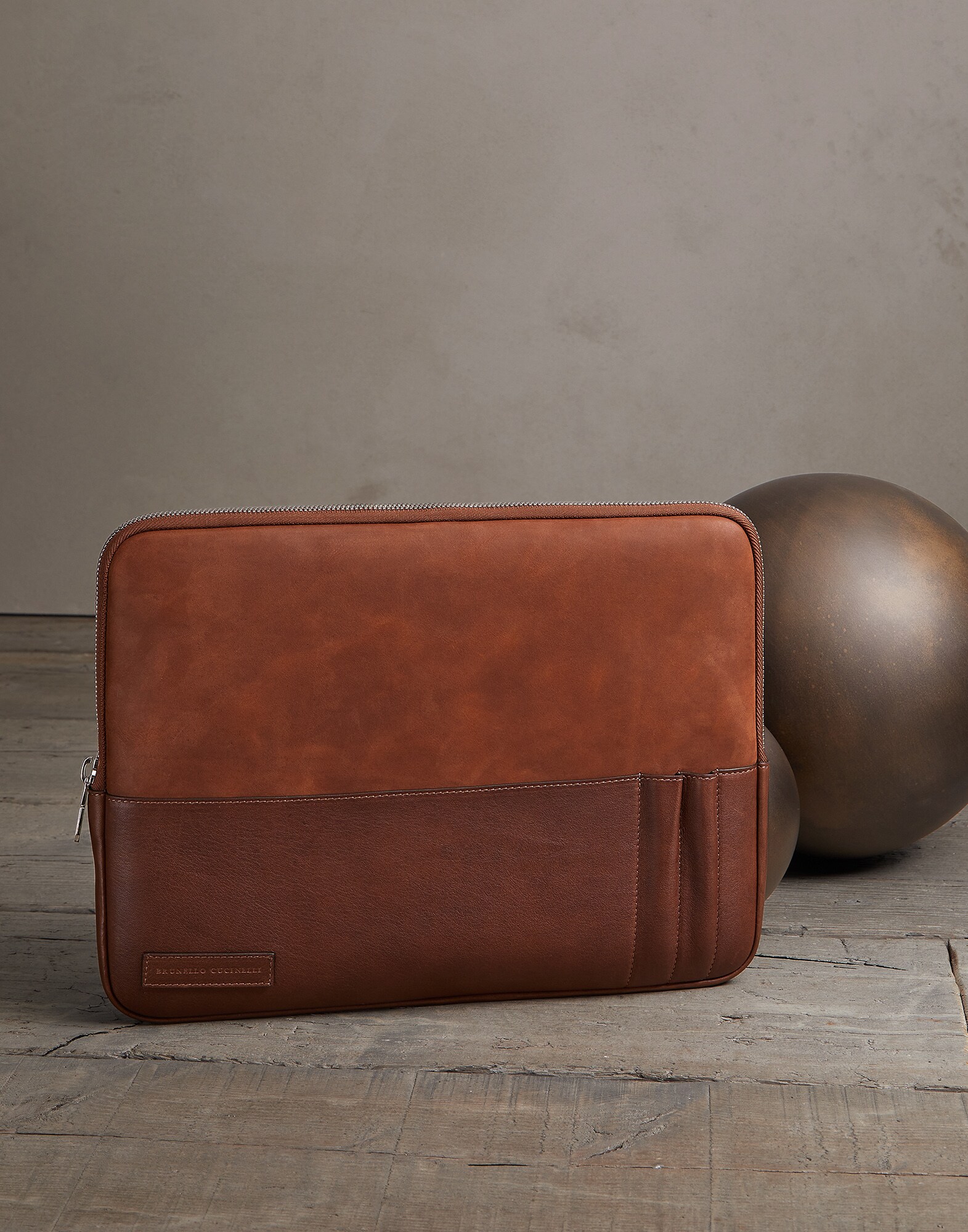 Document Holder Bark Man 0 - Brunello Cucinelli