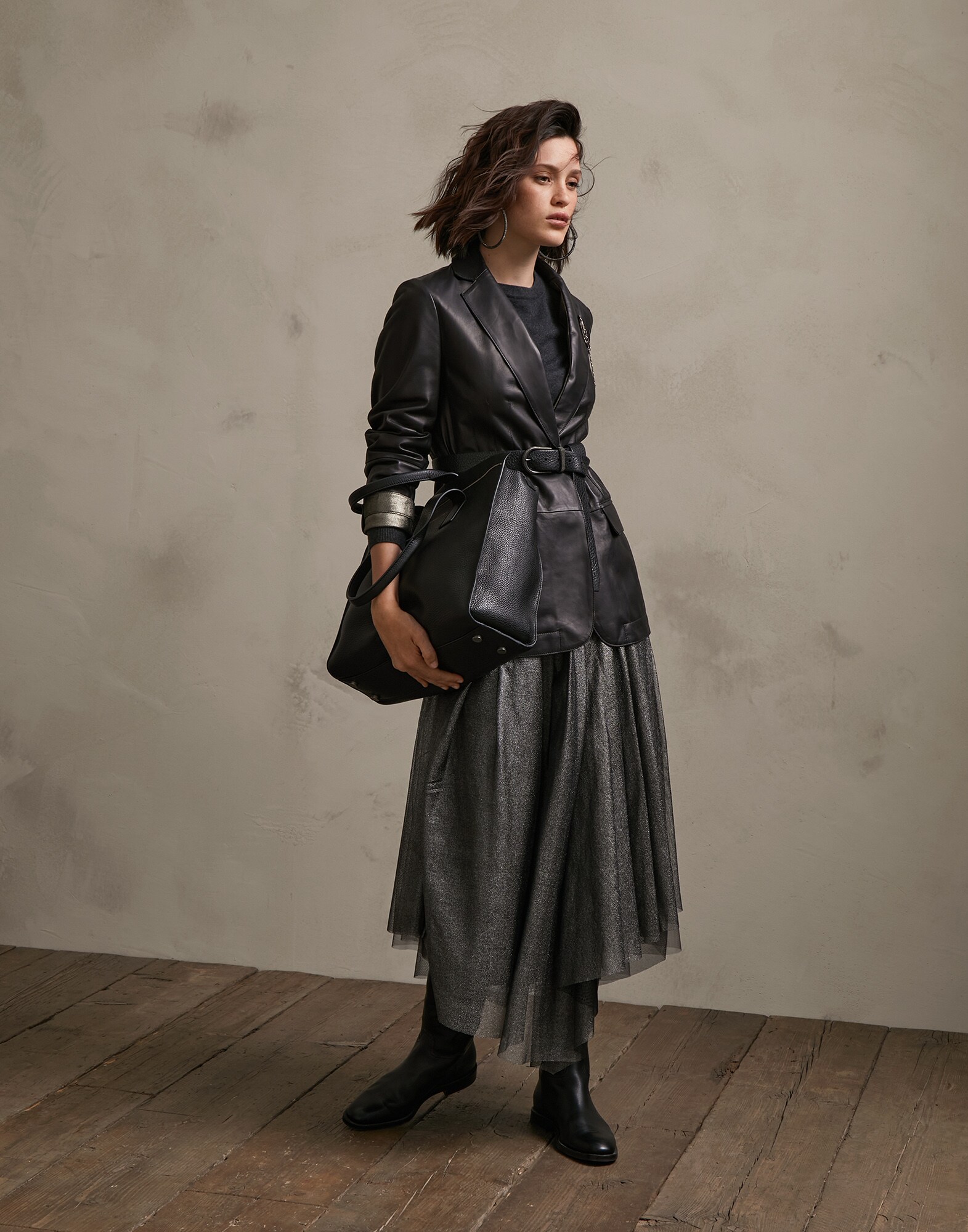 Джемпер с круглым вырезом - Look