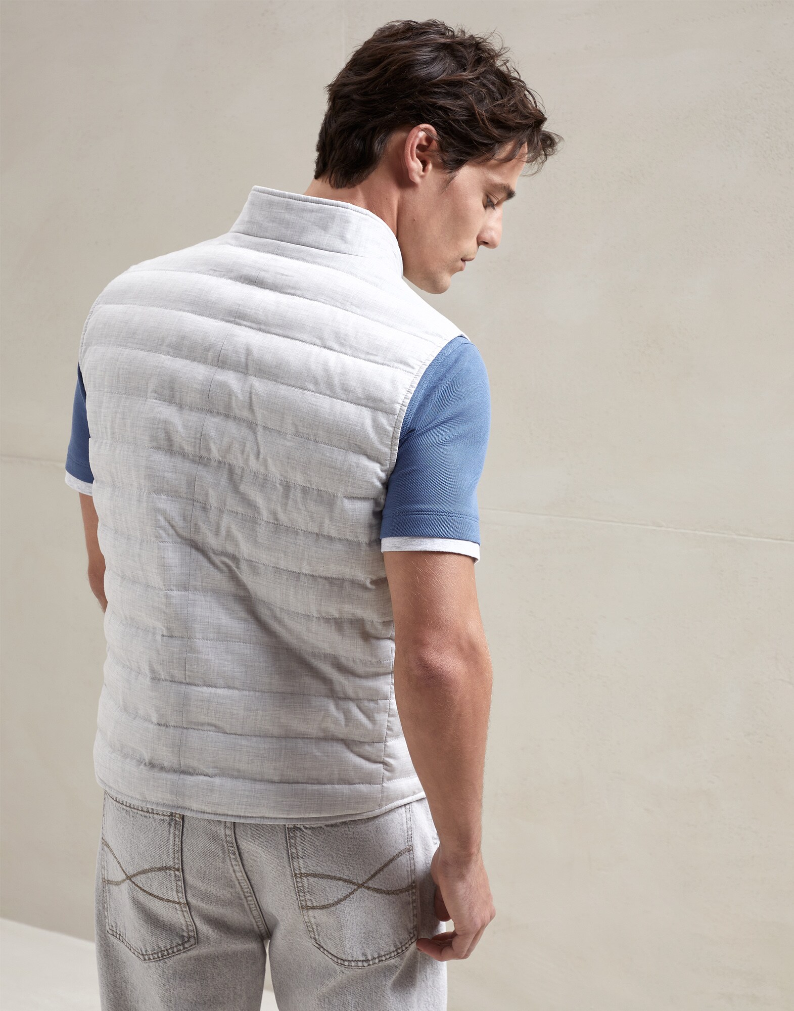 Down Vest - Back view