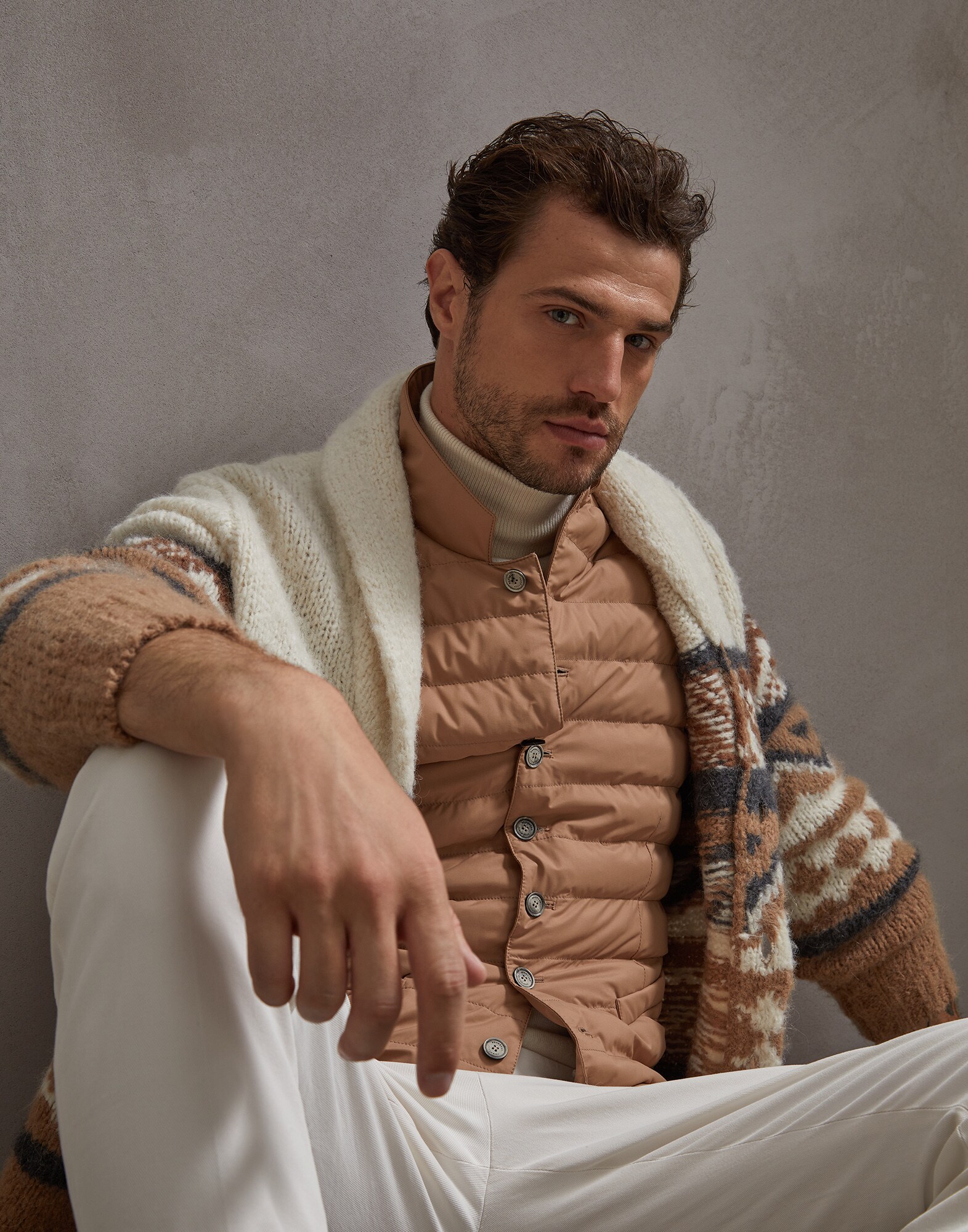 Button-front Cardigan - Editorial