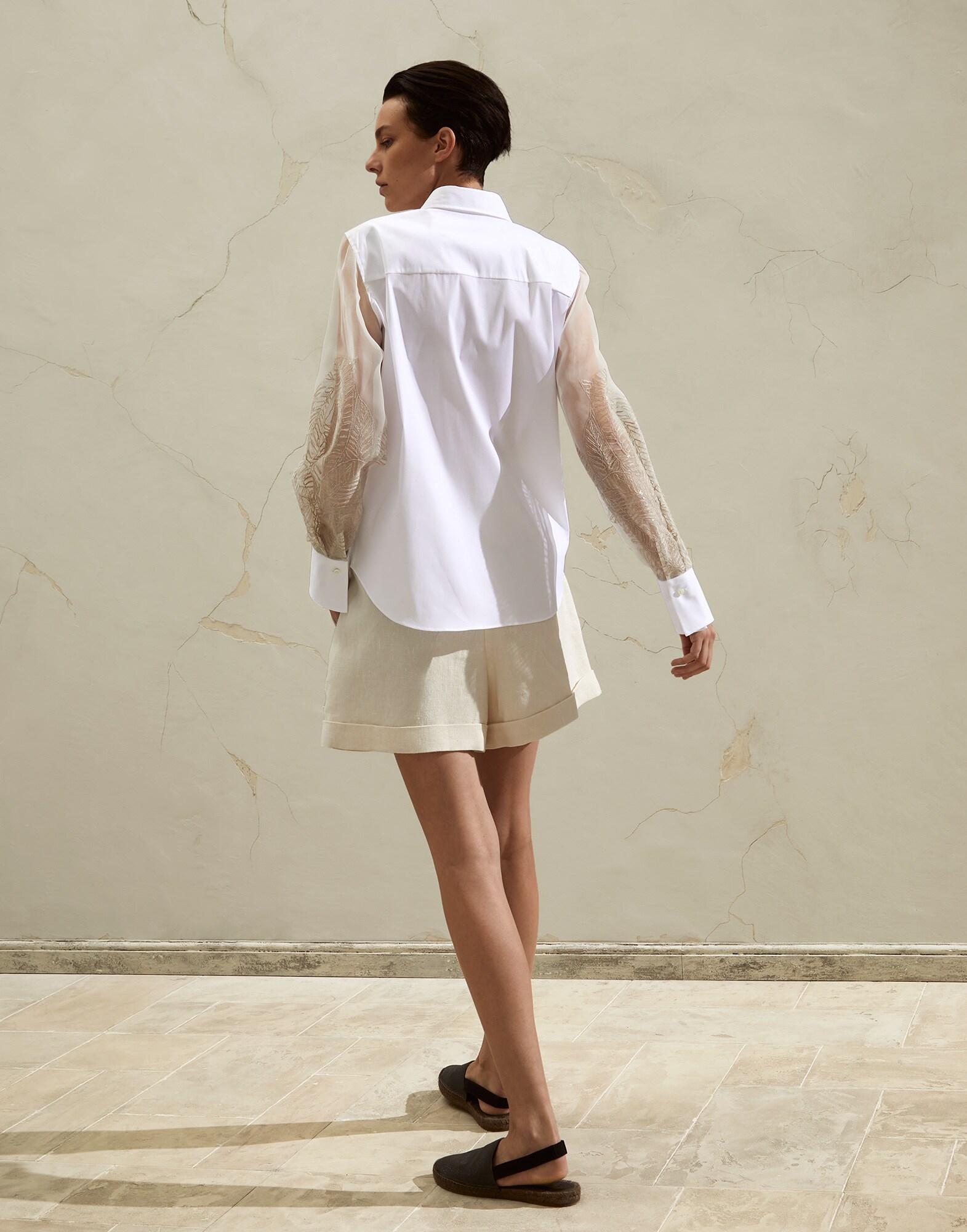 Camisa de Algodón - Back