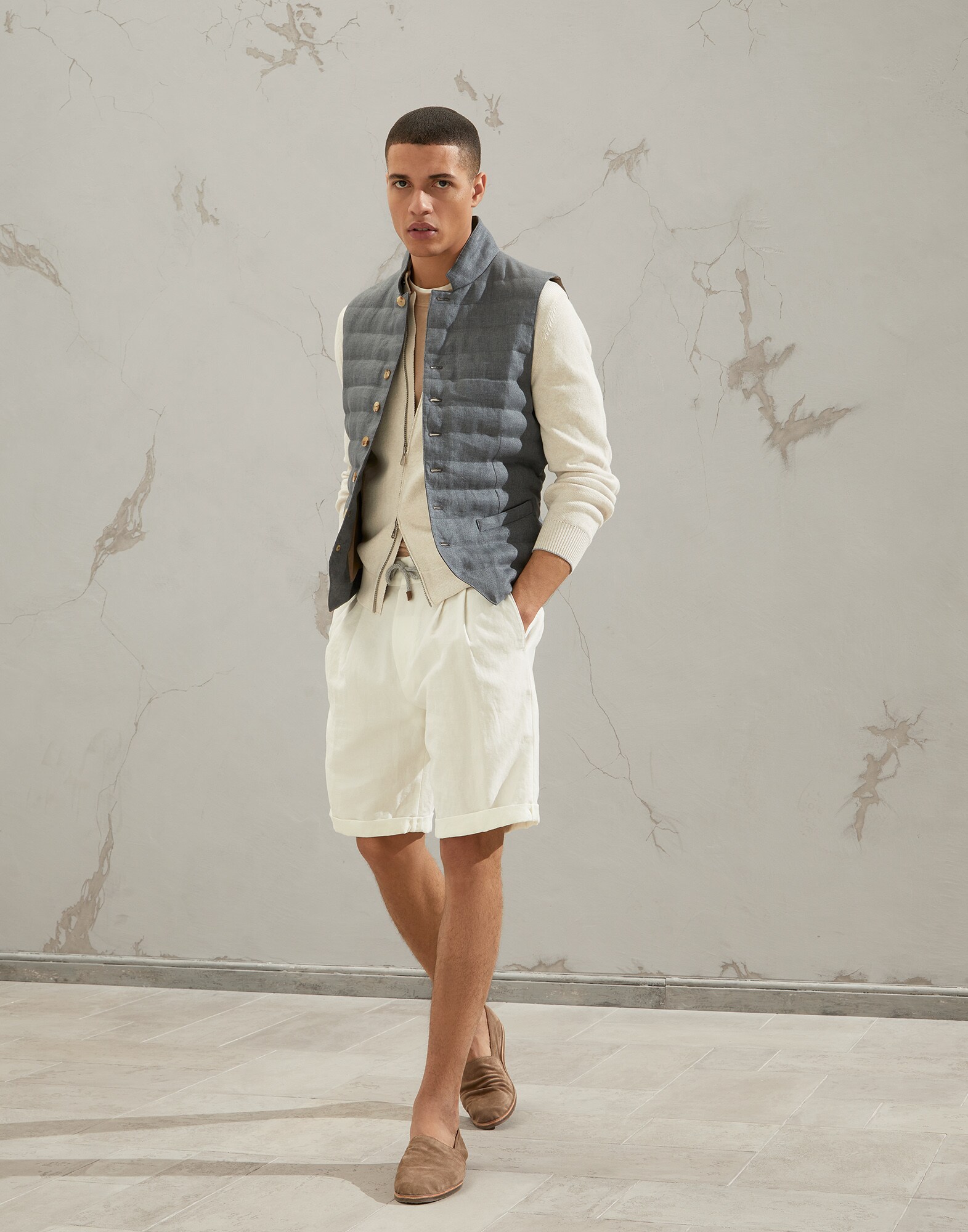 Zip-front Cardigan - Look