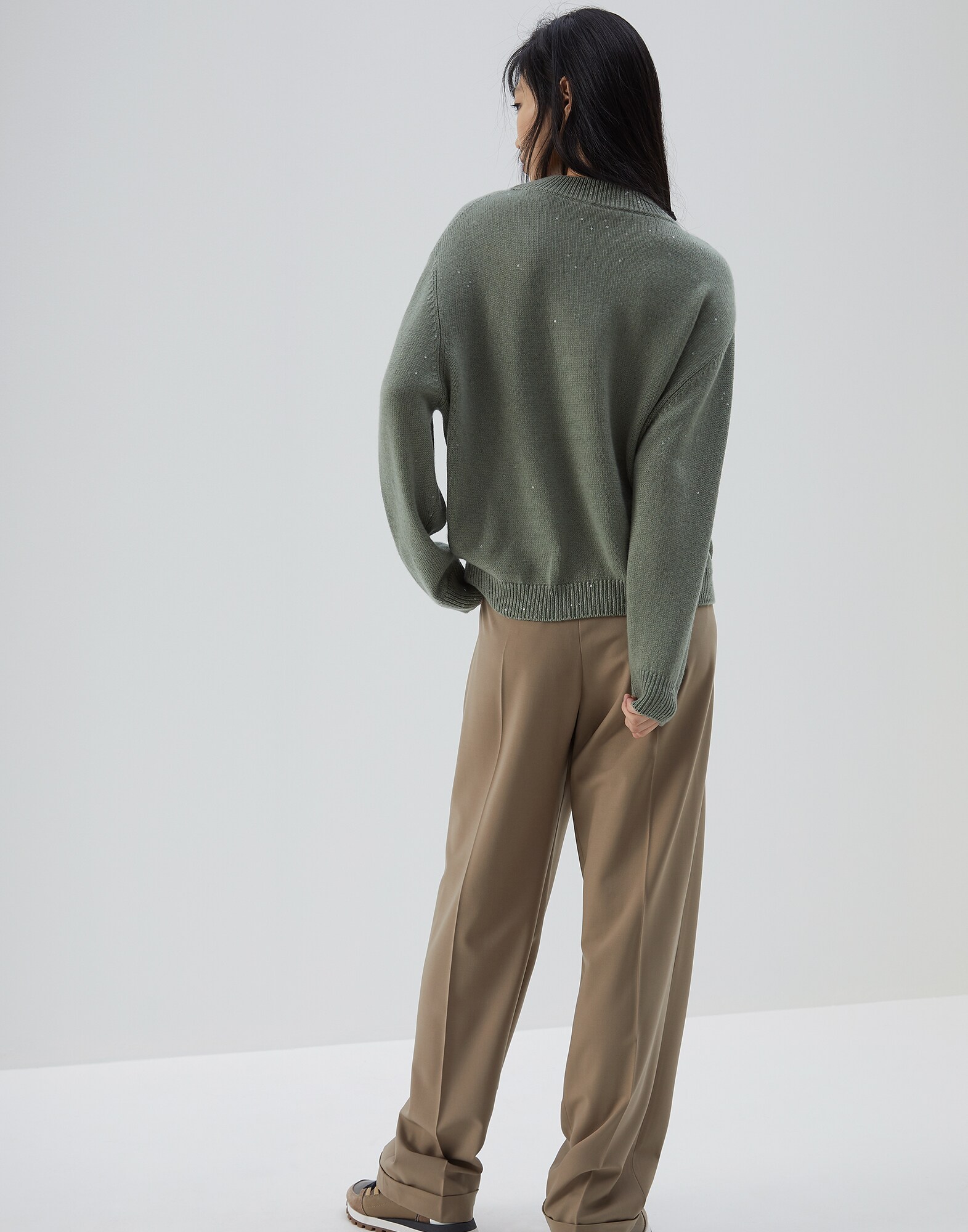Crewneck Sweater - Back view