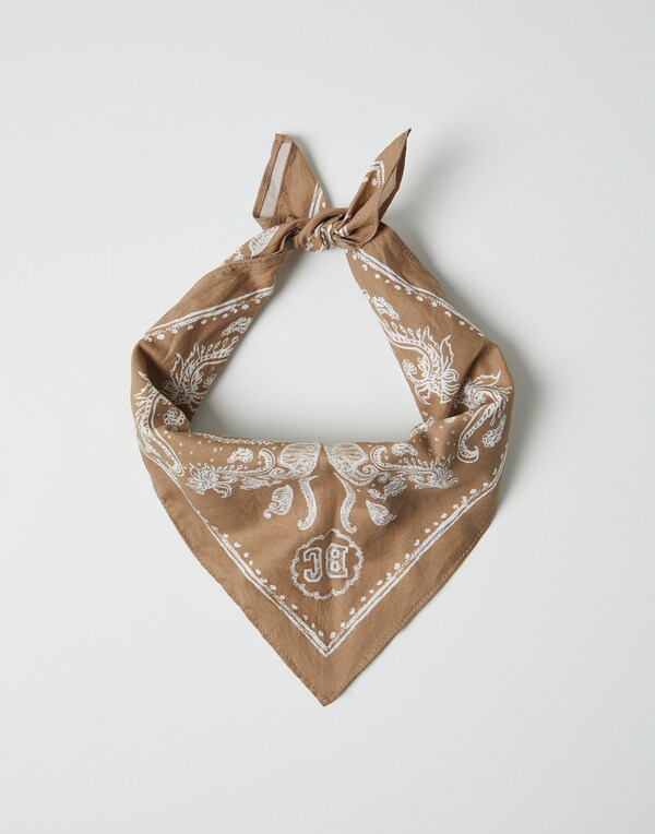 Bandana Brown Girl - Brunello Cucinelli