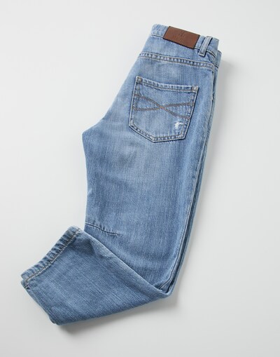 Denim Pants - Back view
