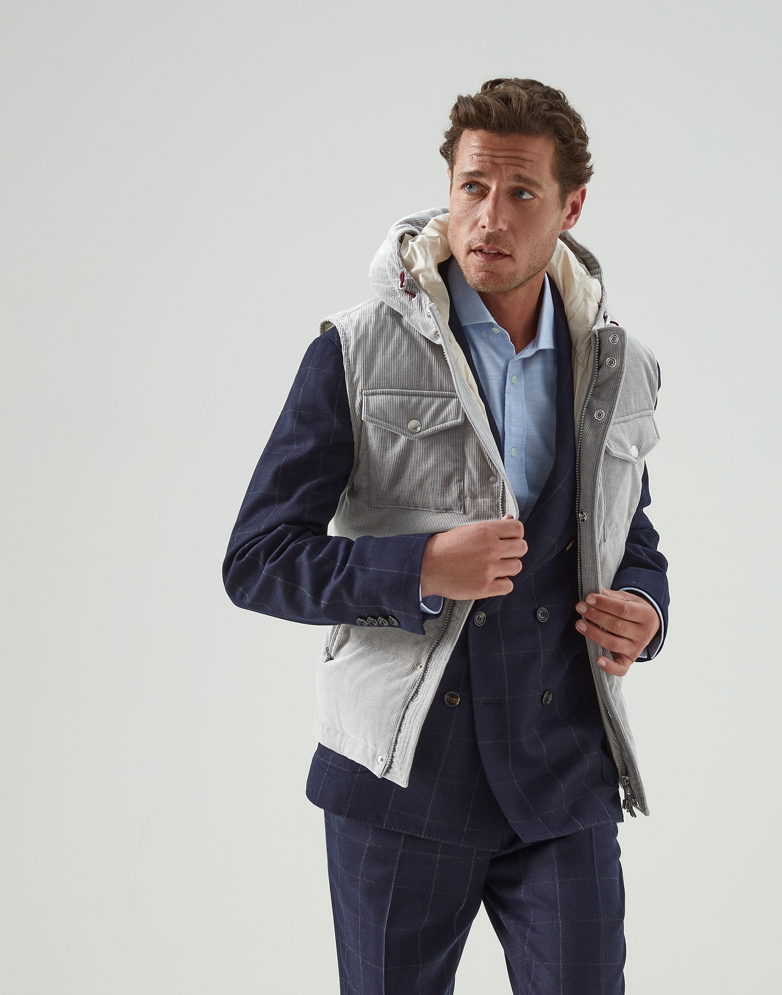 Down Vest - Editorial view
