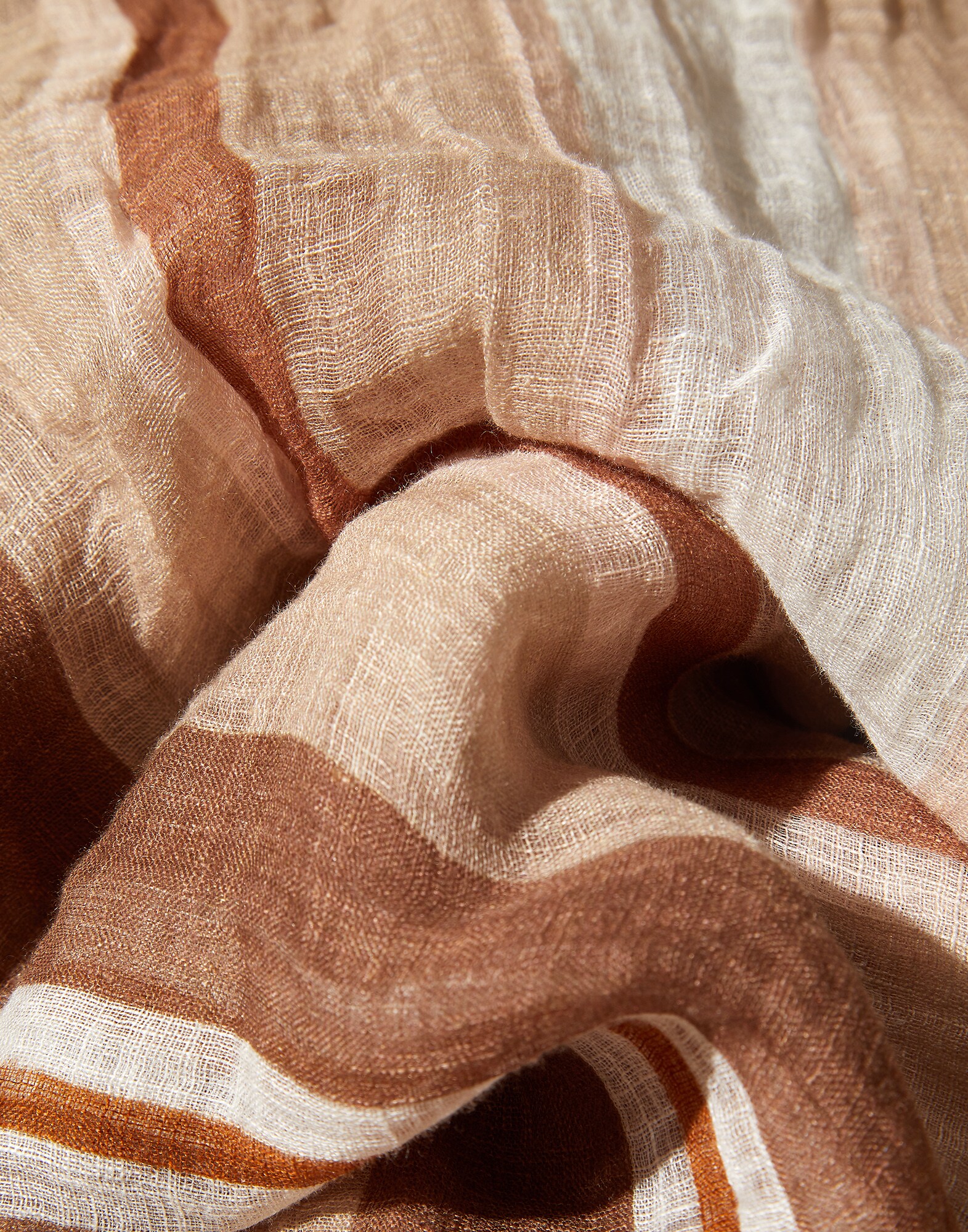 Patterned Scarf - Detail