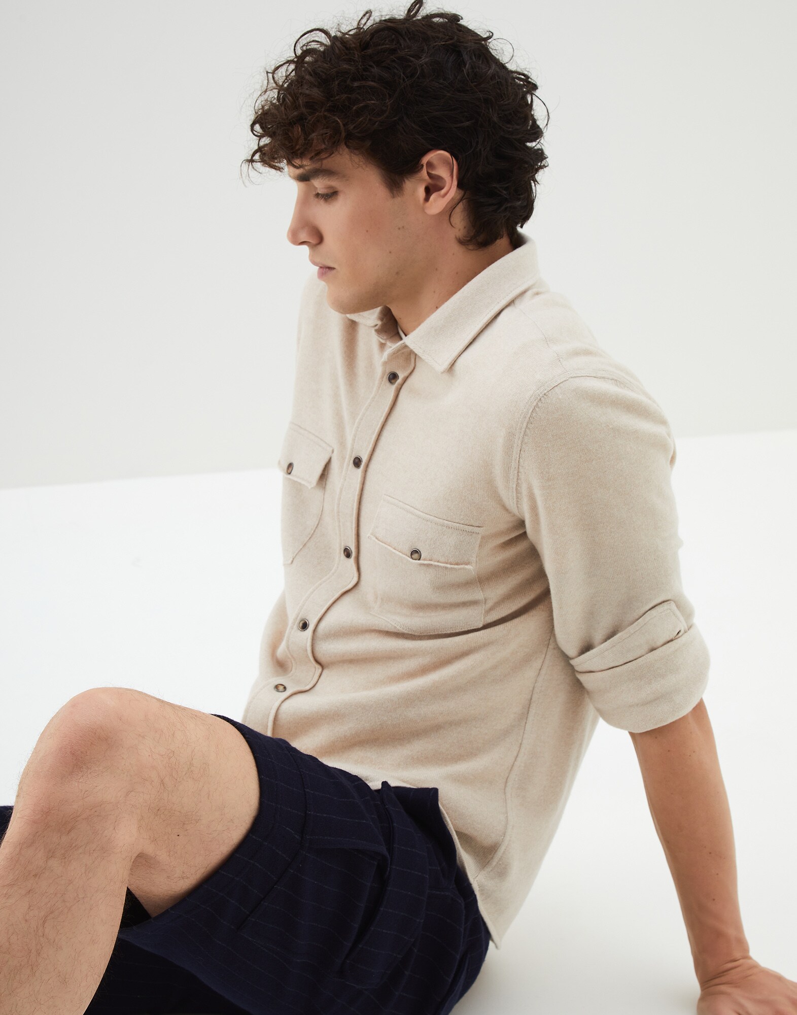 Button-front Cardigan - Editorial