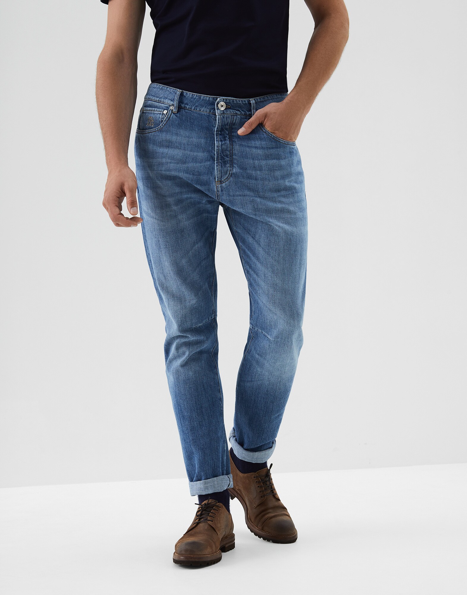 Denim Trousers - Front