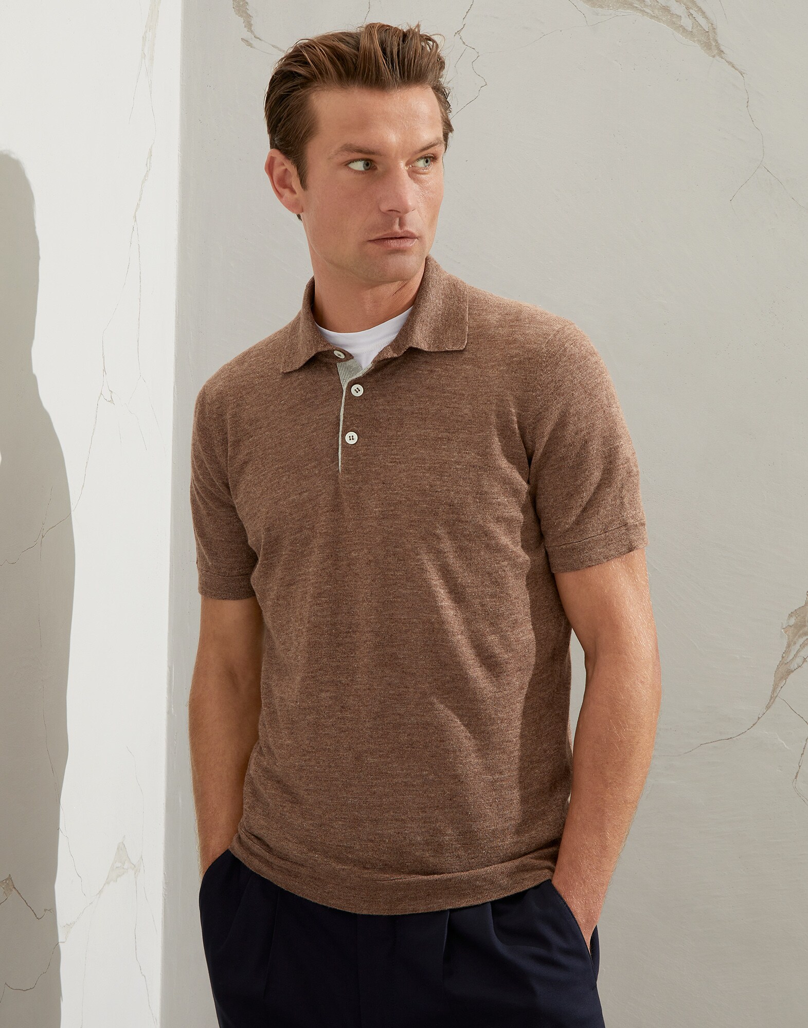 Polo-Style Sweater - Front