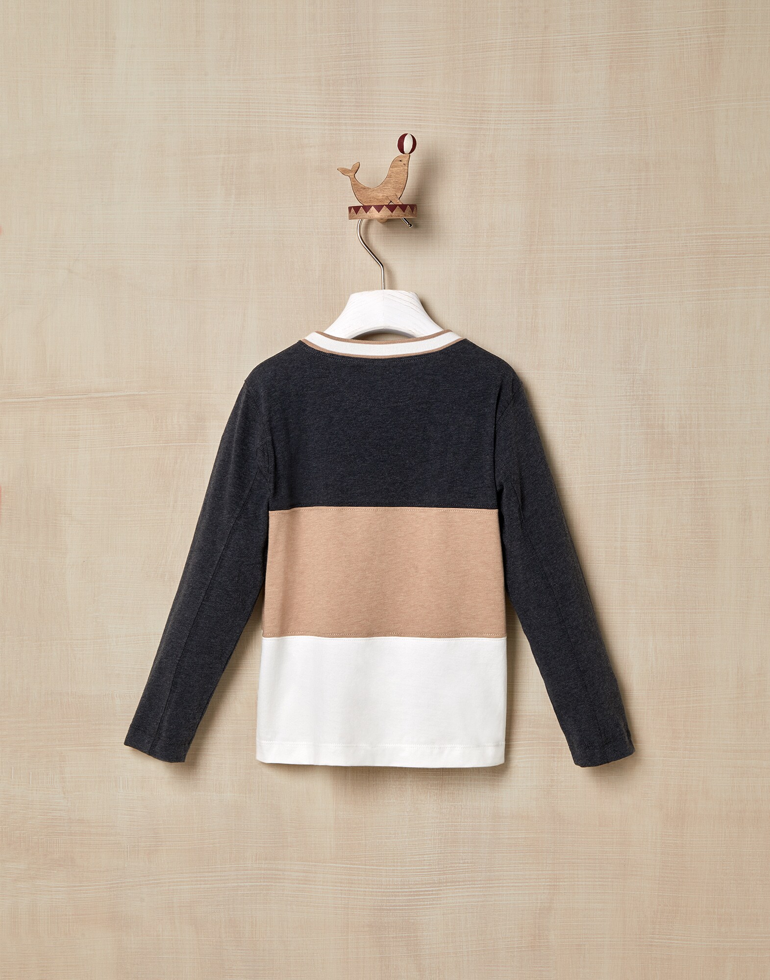 T-Shirt Anthracite Boy 2 - Brunello Cucinelli