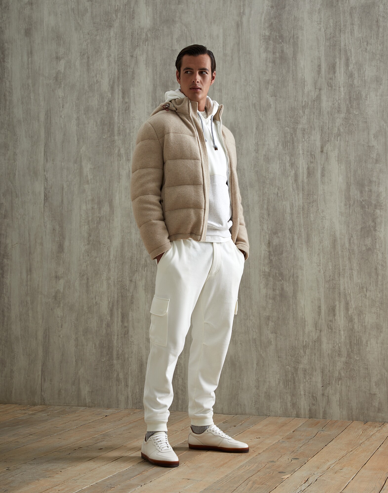Doudoune en Maille - Vue tenue complète