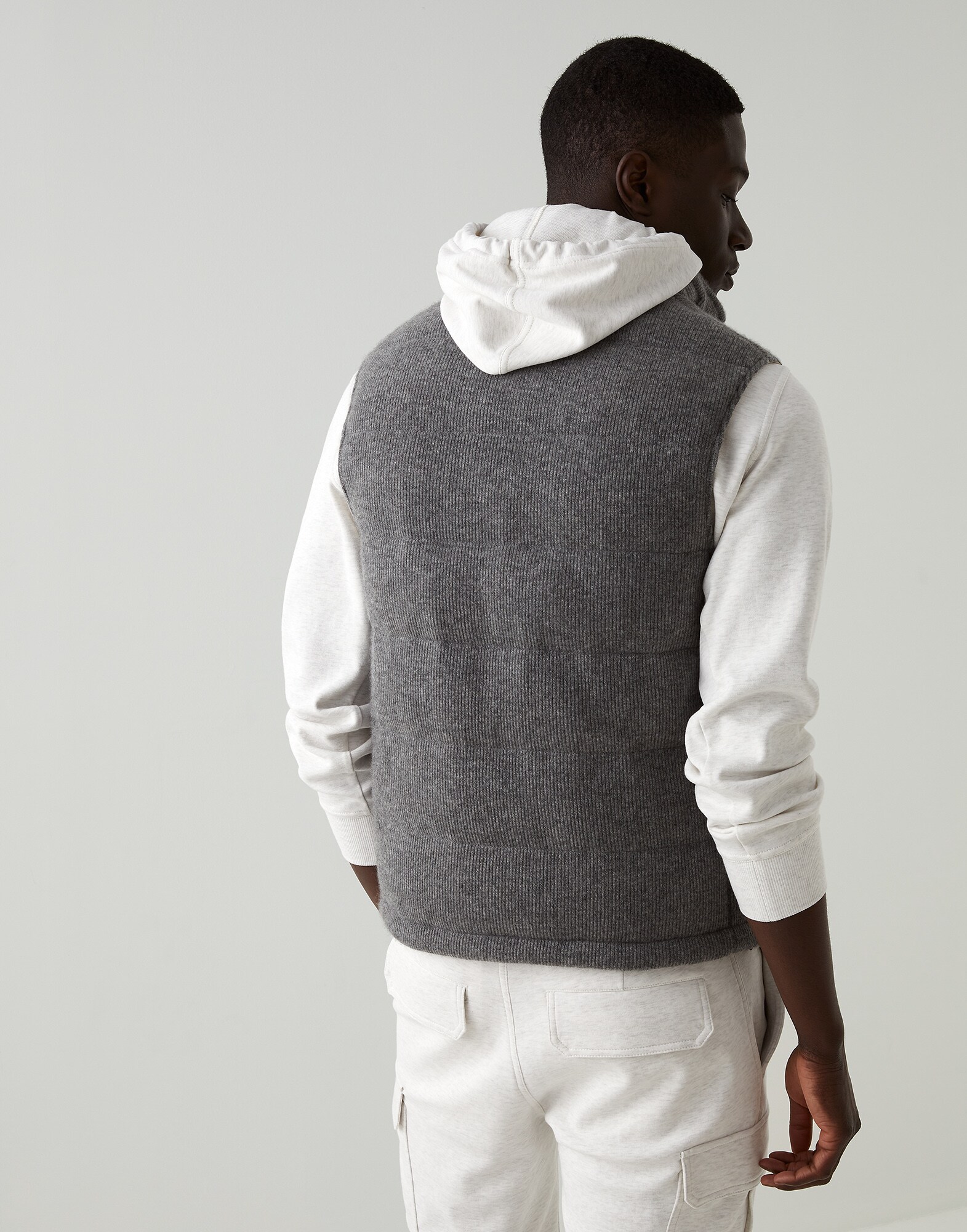 Down Vest - Back view