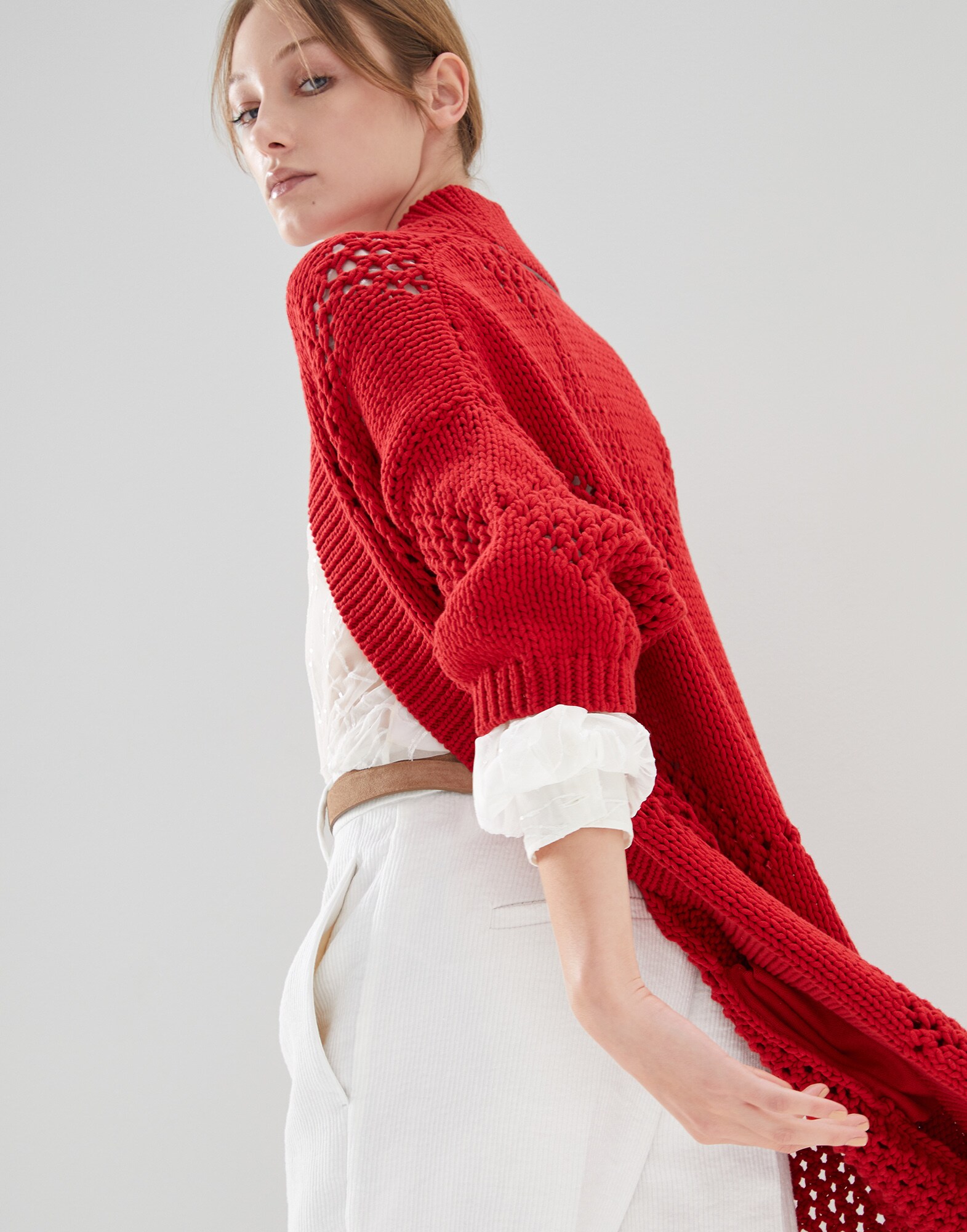 Outerwear-style Cardigan - Editorial view