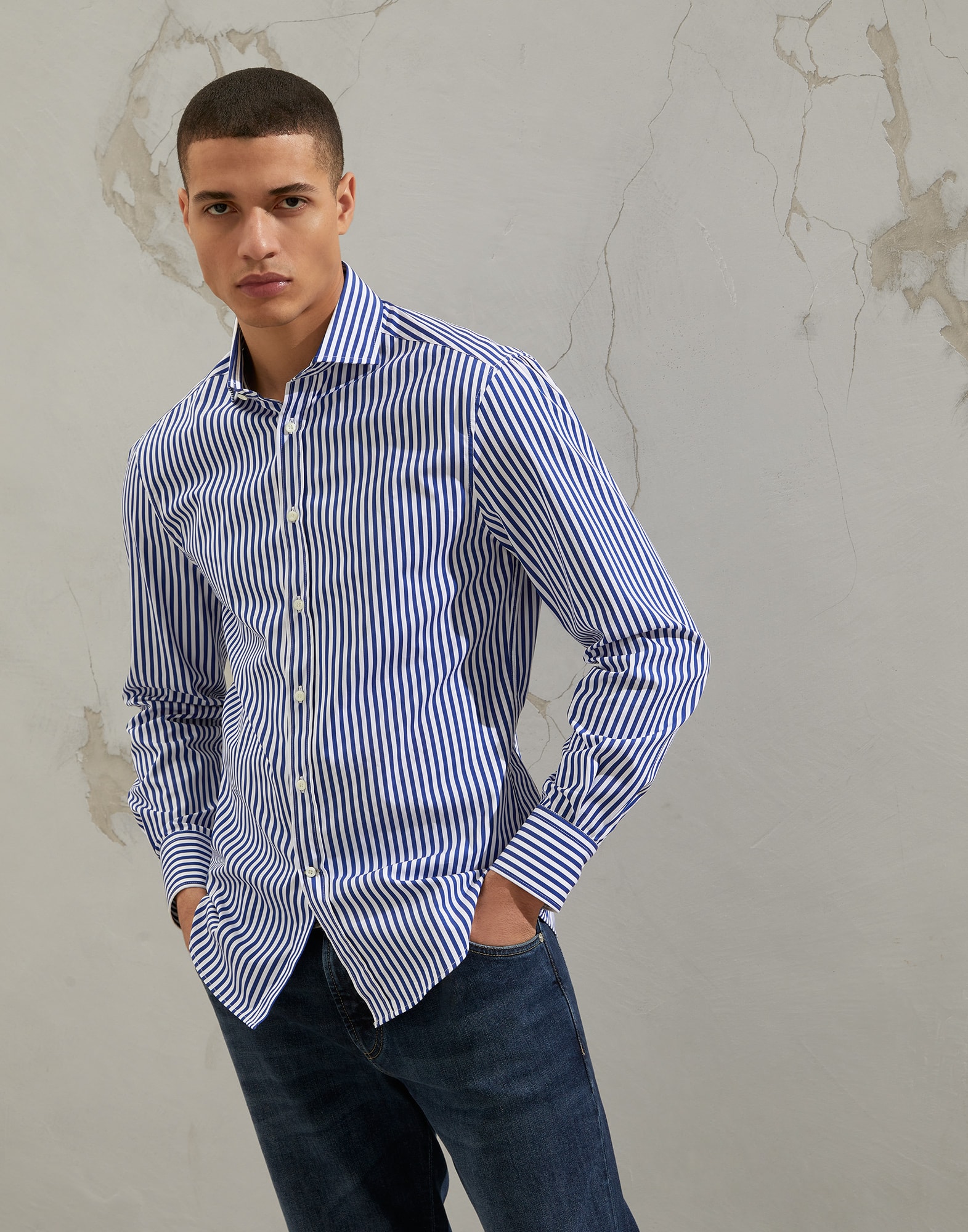 French Collar Shirt - Front
