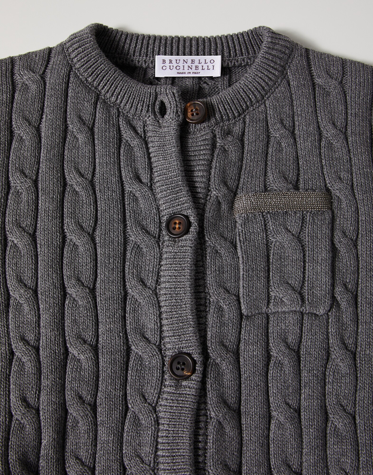 Strickjacke - Detailansicht