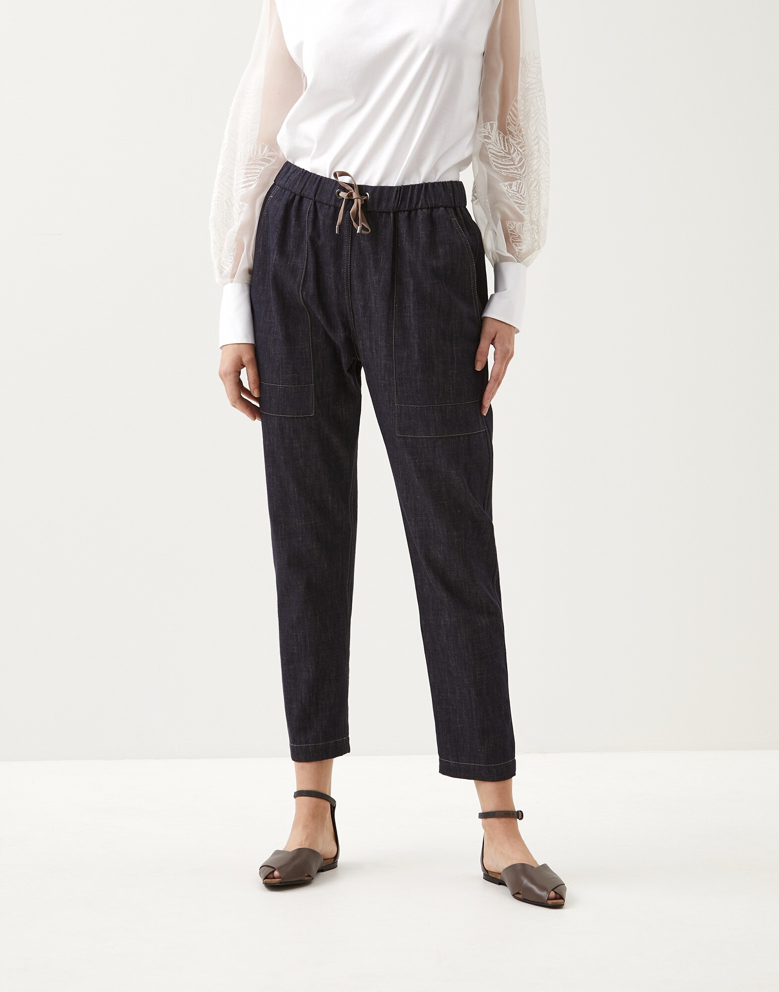 Pantalons en Denim - Front