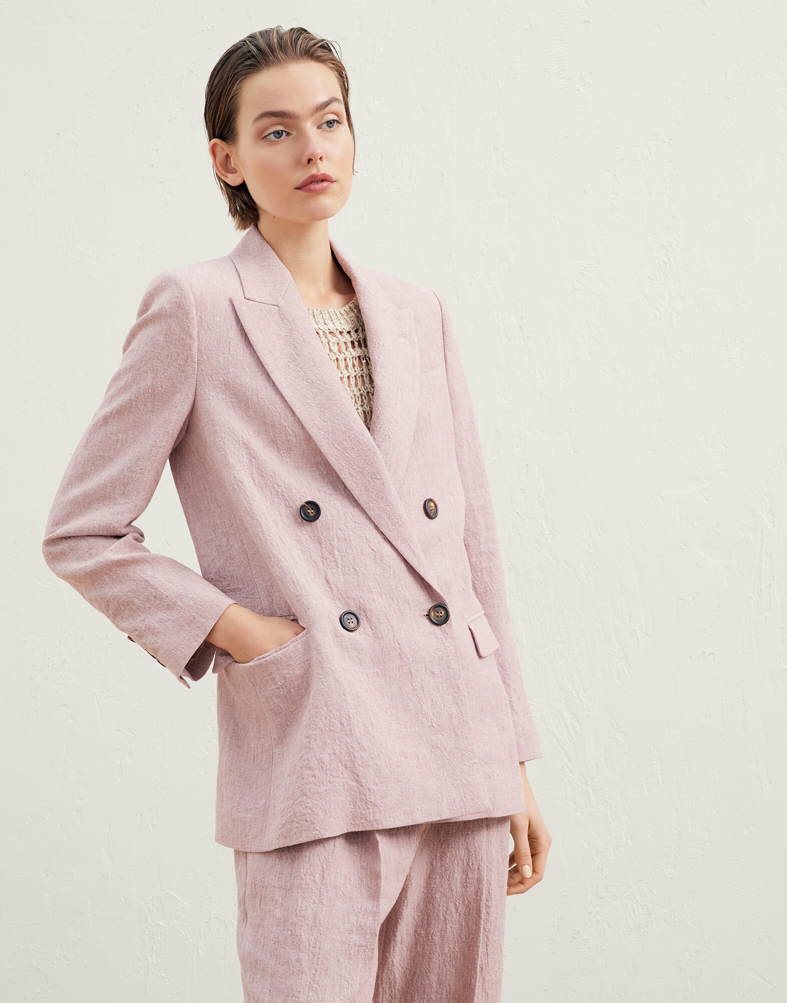 Linen blazer