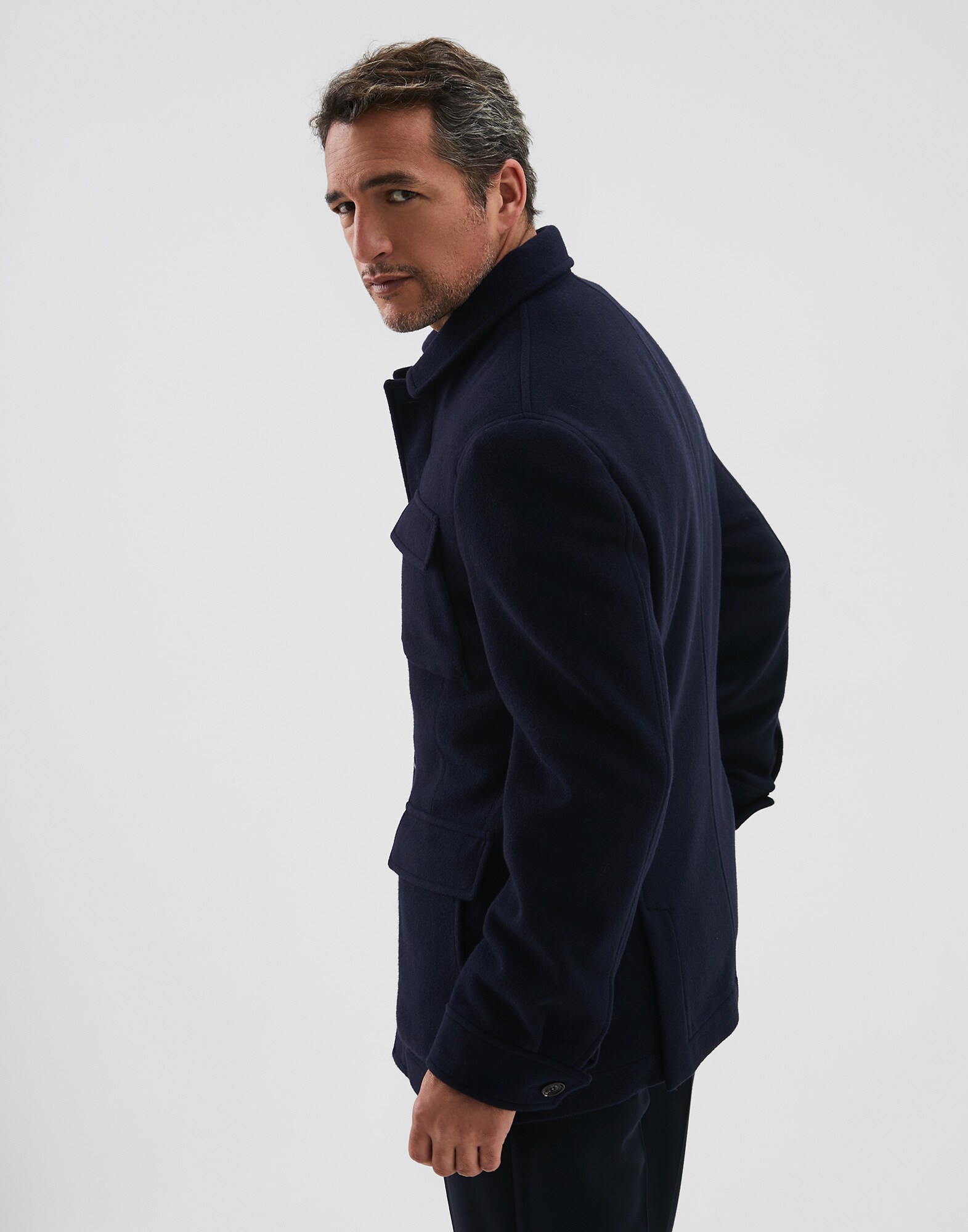 Outerwear Jacket - Back view