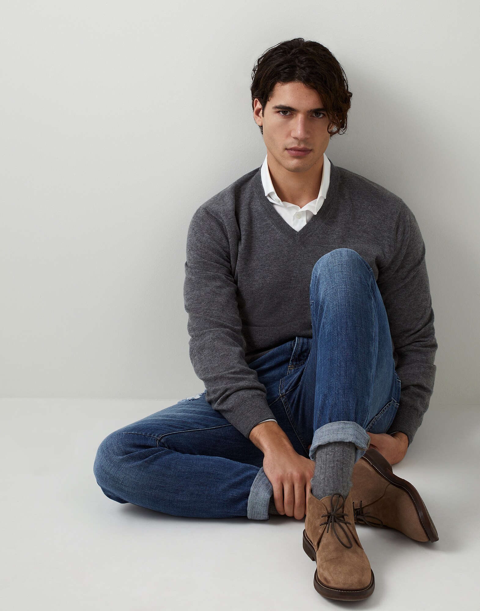 V-neck - Full look