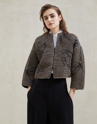 Outerwear-style Cardigan - Front view