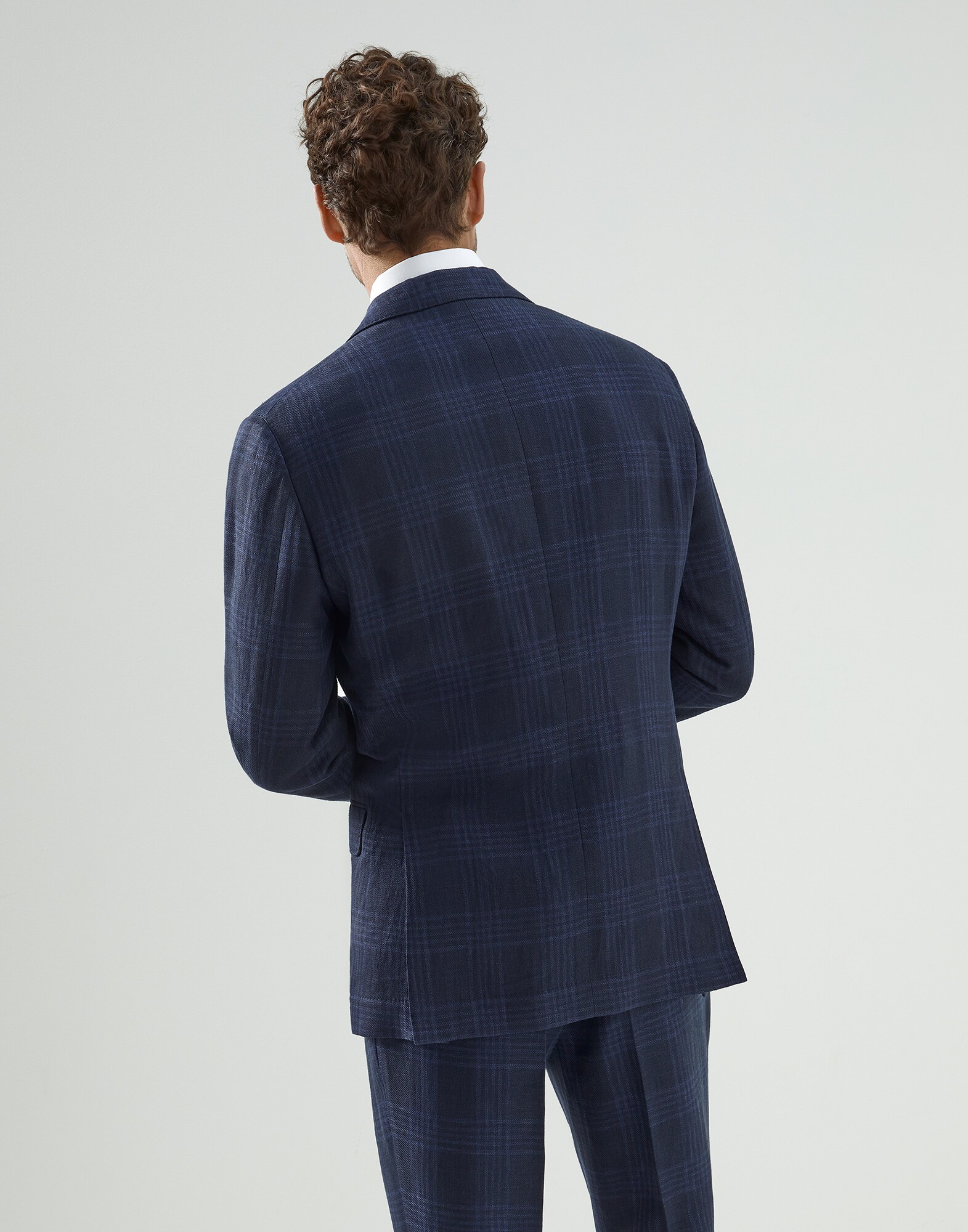 Single Breasted Blazer - Back view