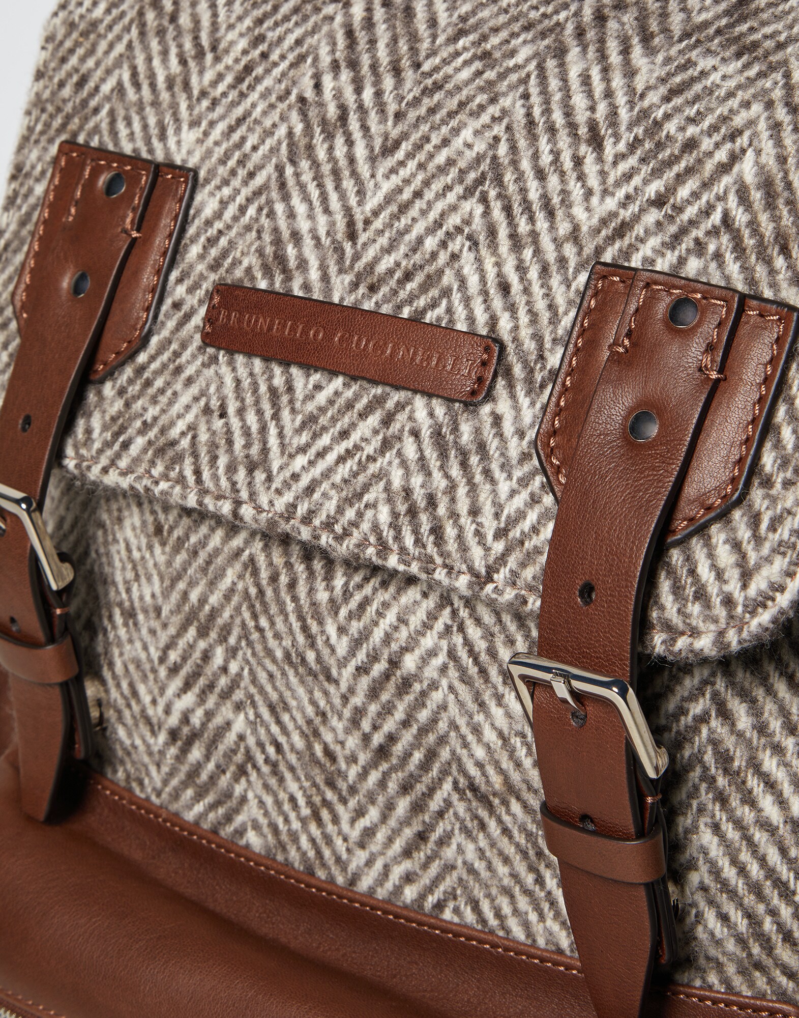 Sac à Dos Marron Homme 3 - Brunello Cucinelli