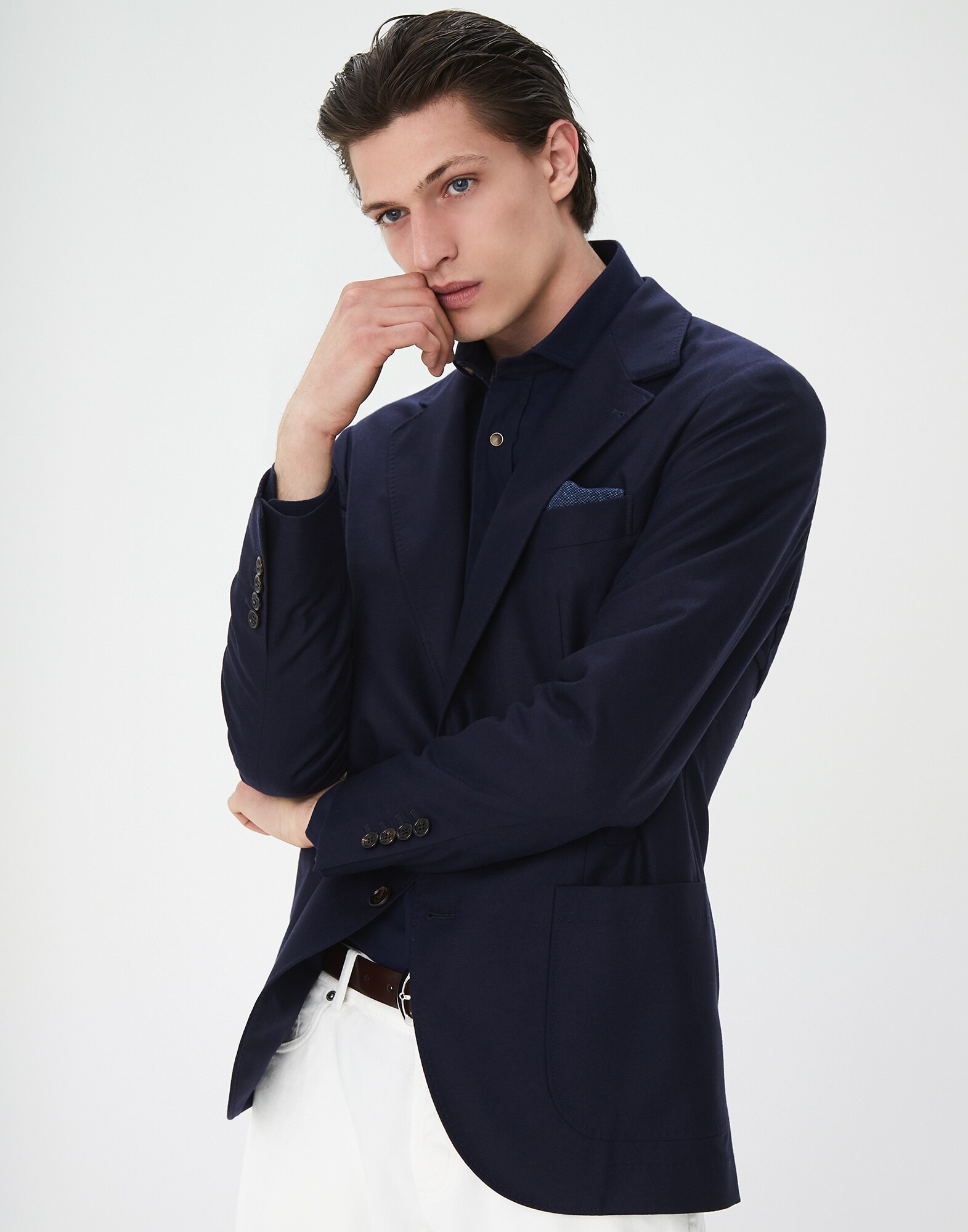 Single Breasted Blazer - Front