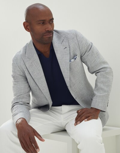 Chaqueta de Botonadura Simple - Vista editorial