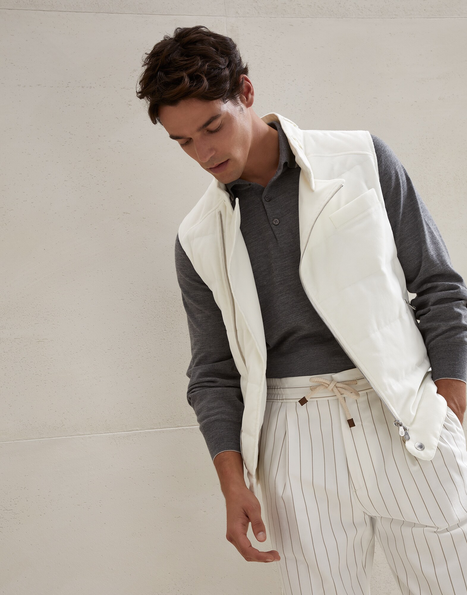 Polo-Style Sweater - Editorial view