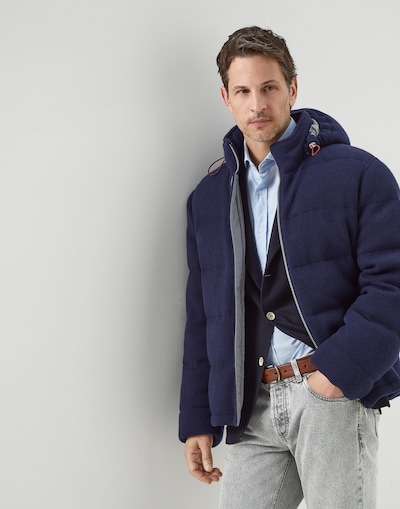 Knit Down Jacket - Editorial view