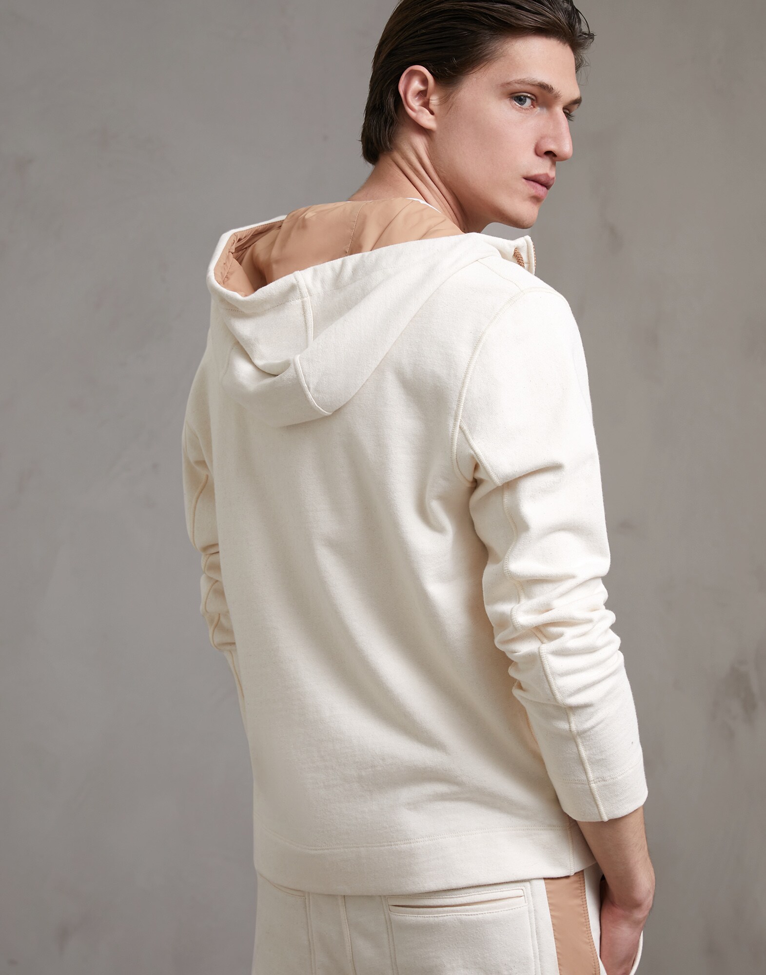 Sweatshirt Ecru Herren 2 - Brunello Cucinelli