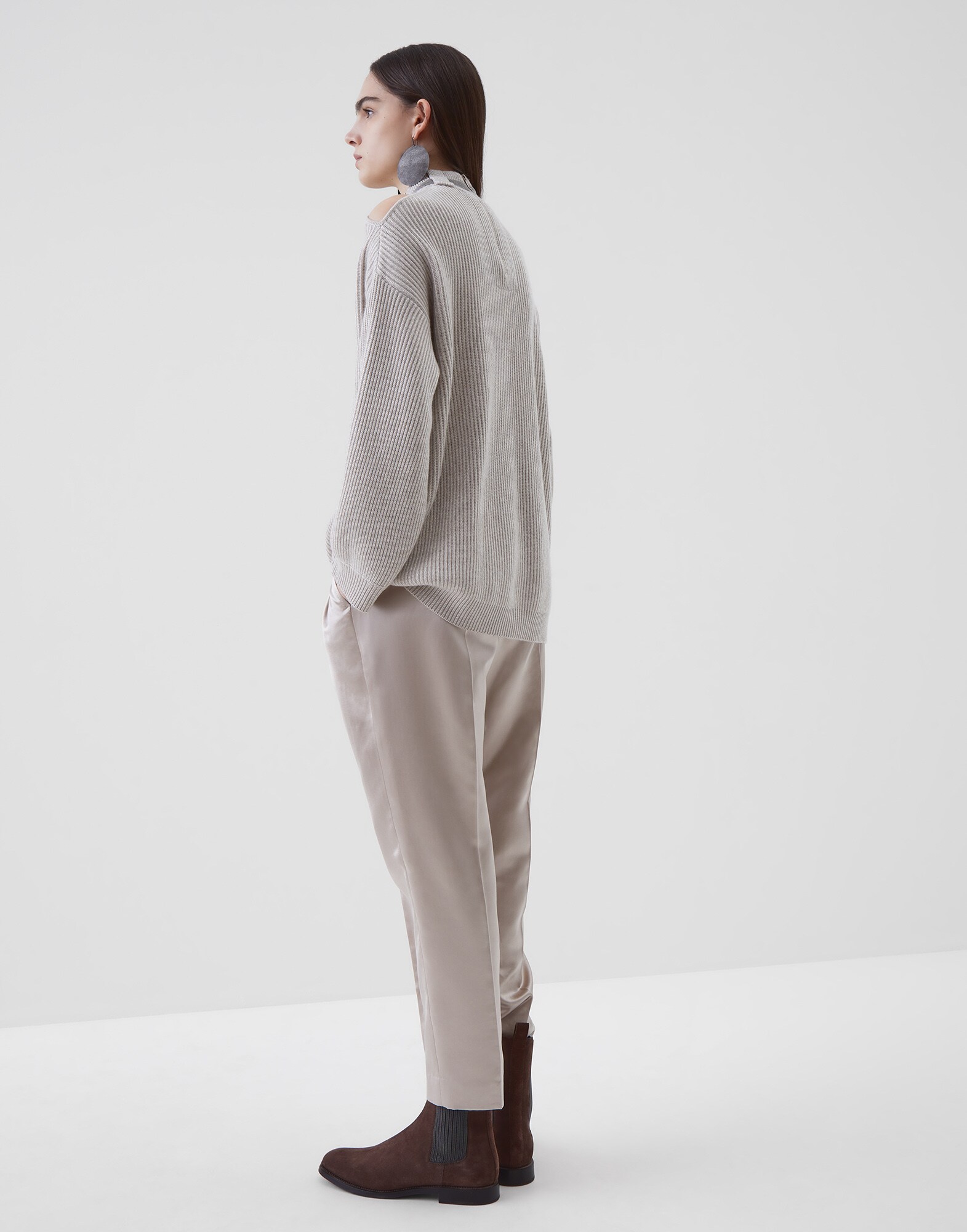 Pull Col Haut - Back