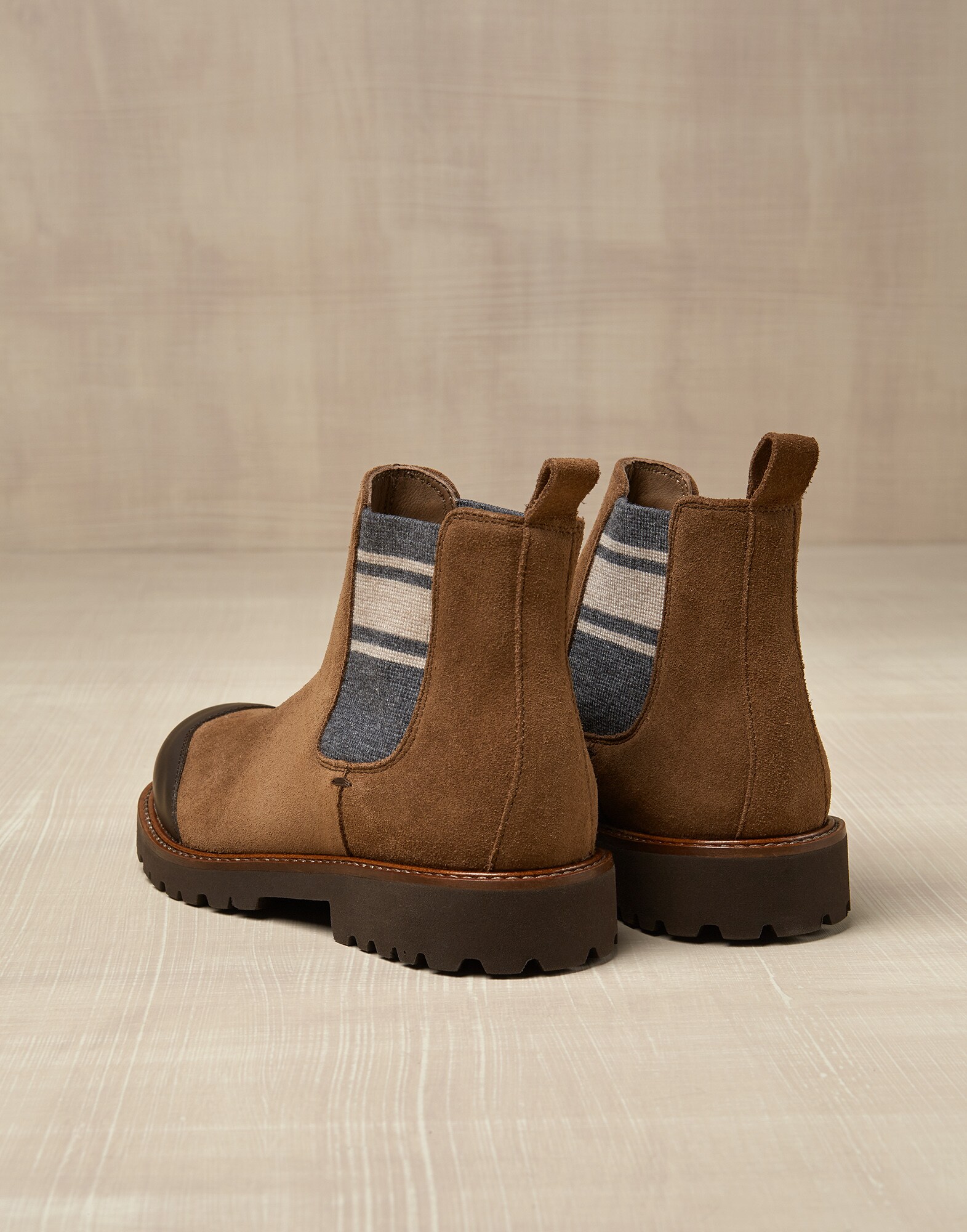 Boots Marrón Niño 1 - Brunello Cucinelli