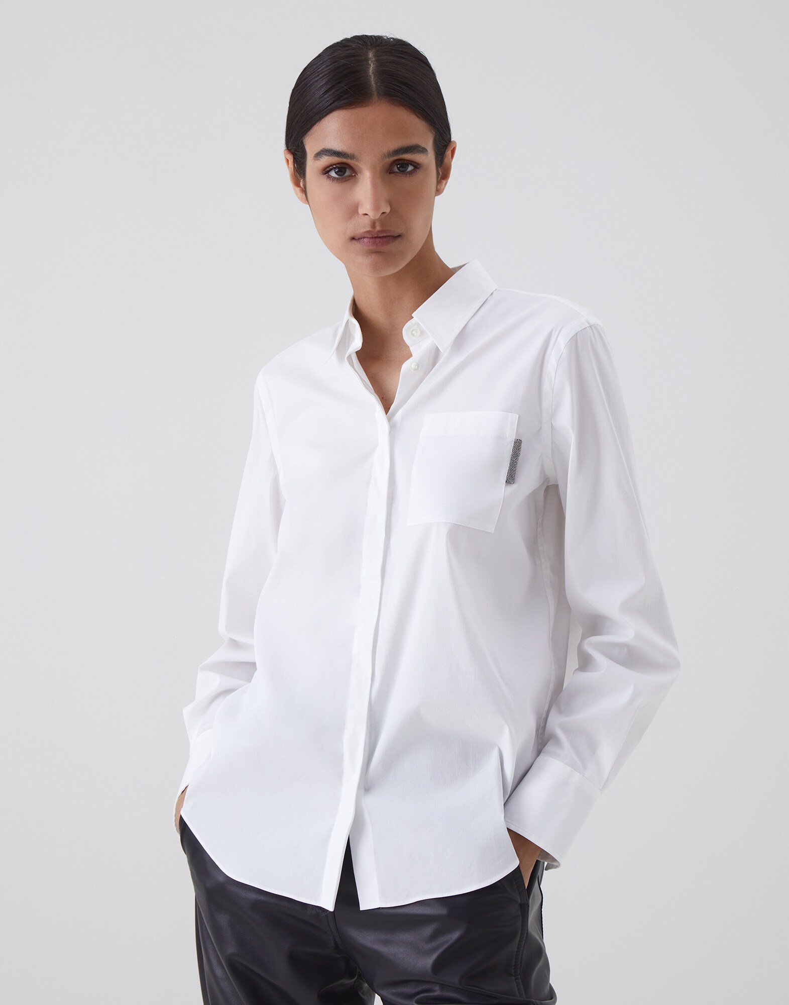 Cotton Shirt - Front