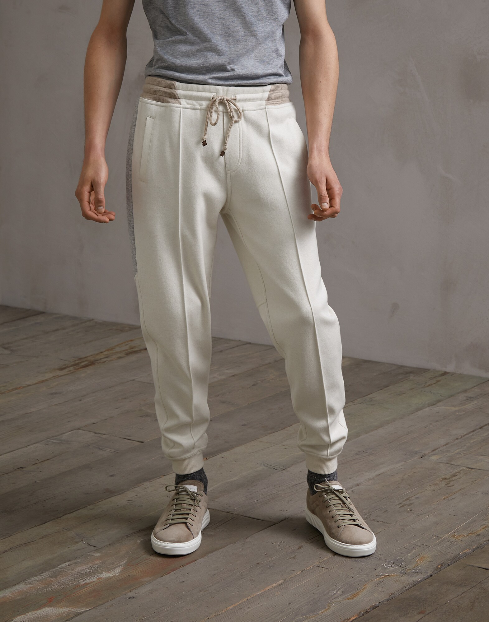 French terry trousers