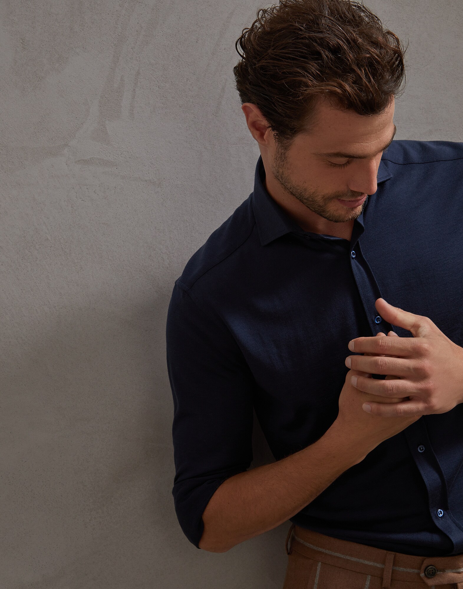 French Collar Shirt - Detail
