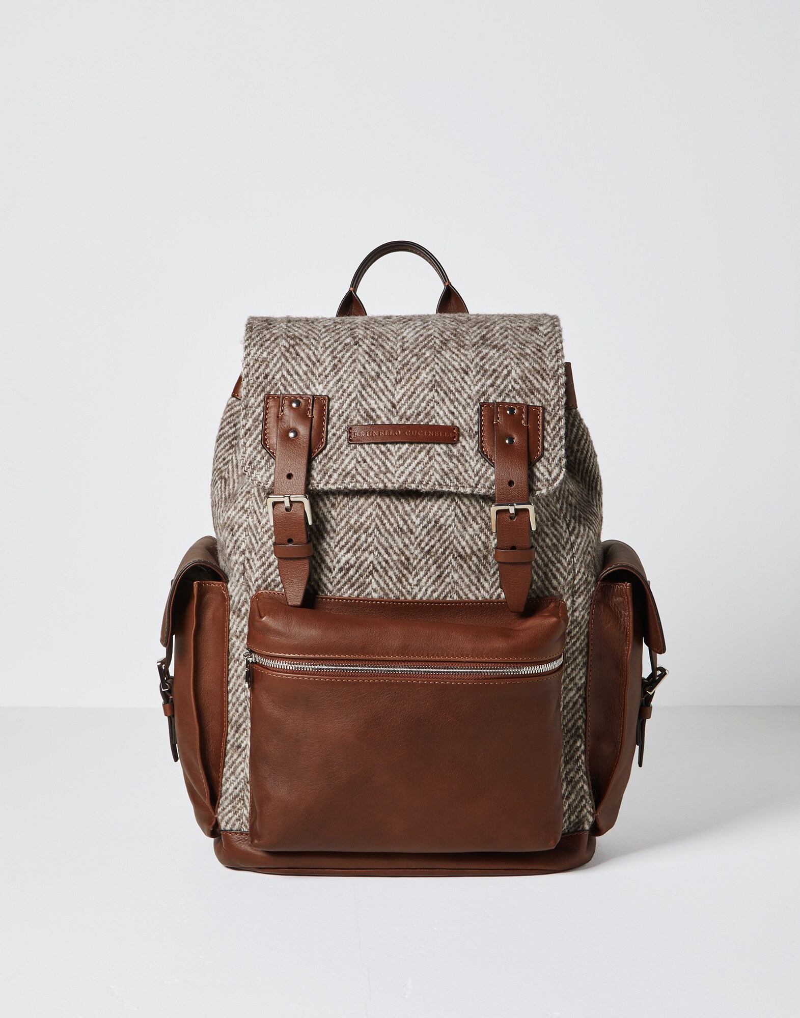 Sac à Dos Marron Homme 1 - Brunello Cucinelli