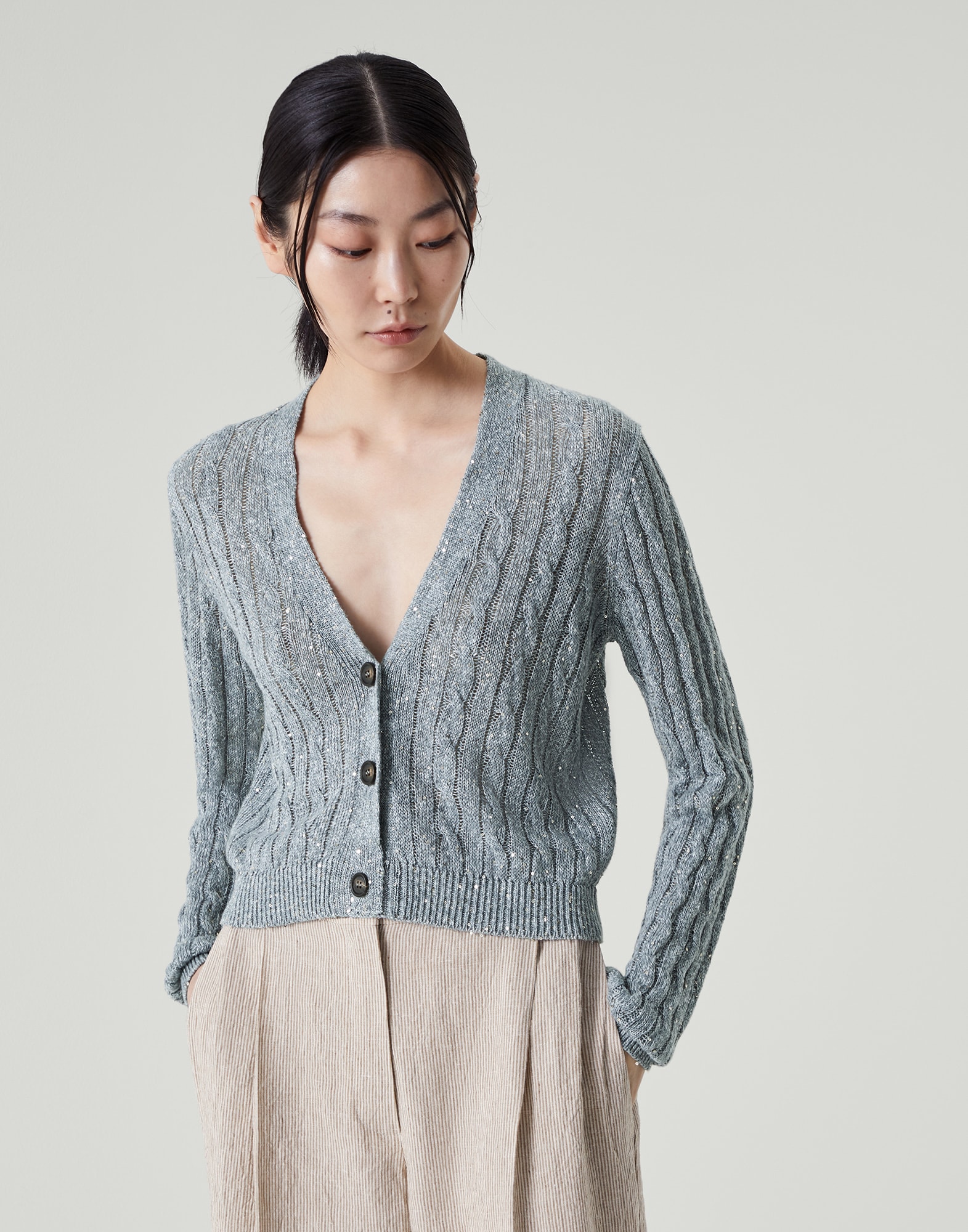 ennoy BUTTON CARDIGAN BROWN カーディガン Mサイズ | www.kkiriakidis.gr