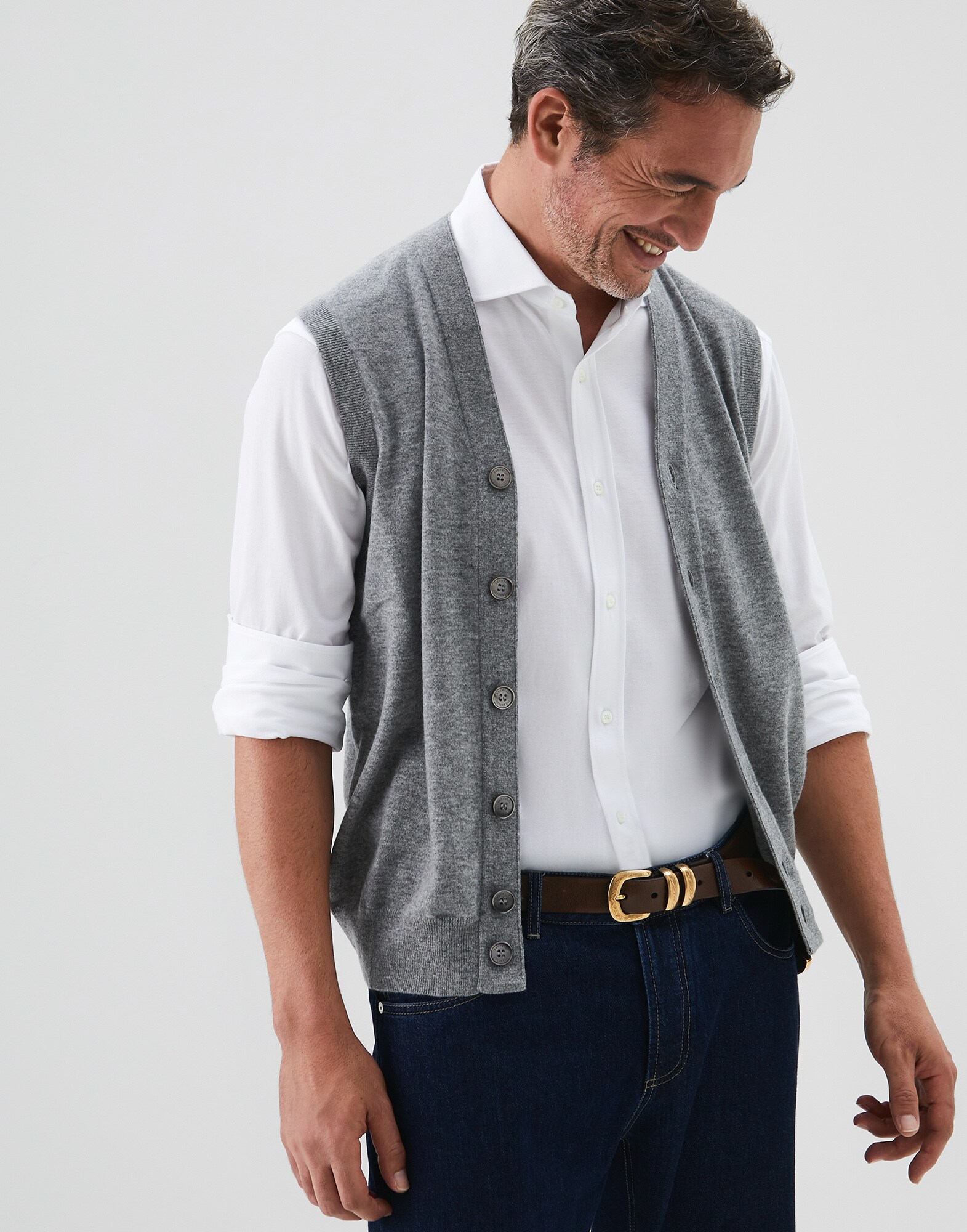 Button-front Cardigan - Editorial