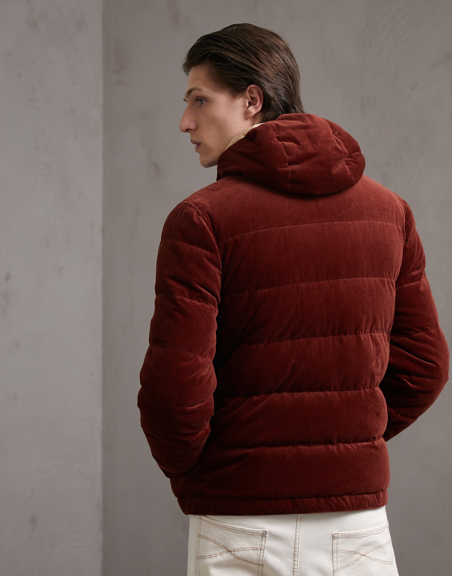 Down Jacket Burned Man 1 - Brunello Cucinelli