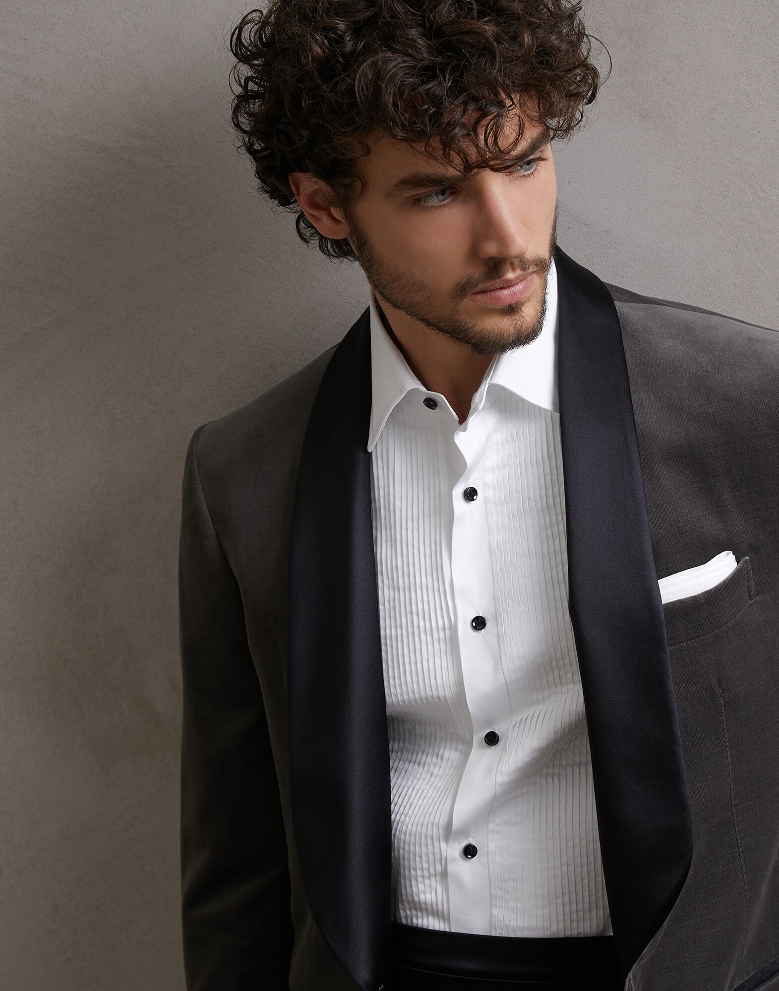 Tuxedo Jacket Medium Grey Man 2 - Brunello Cucinelli
