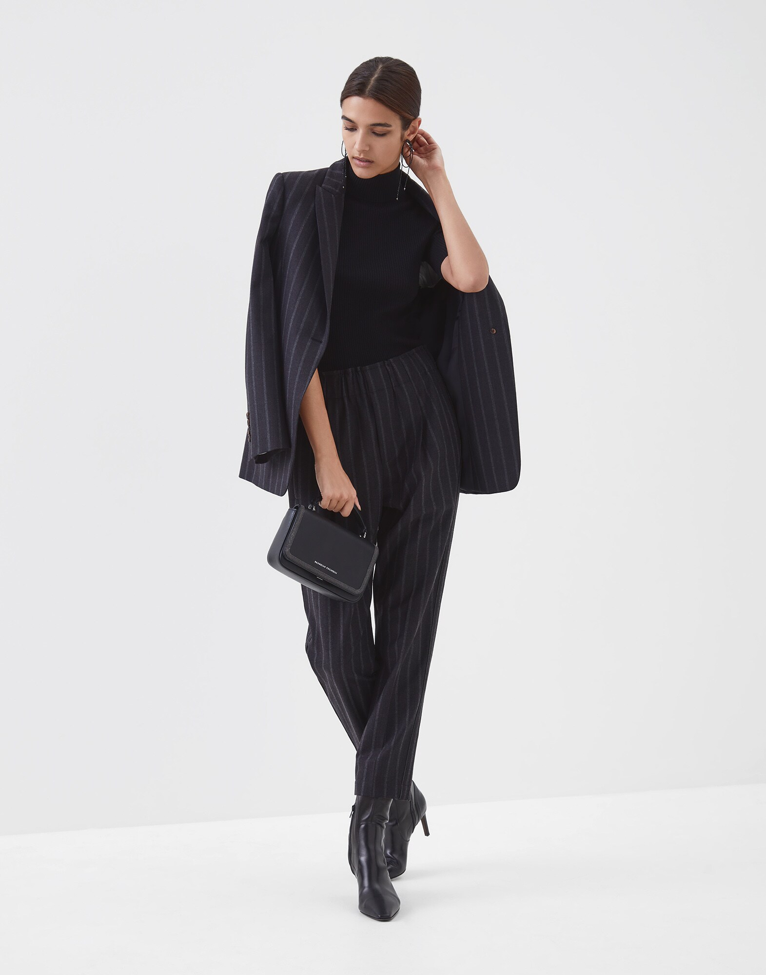Pull Col Haut - Look