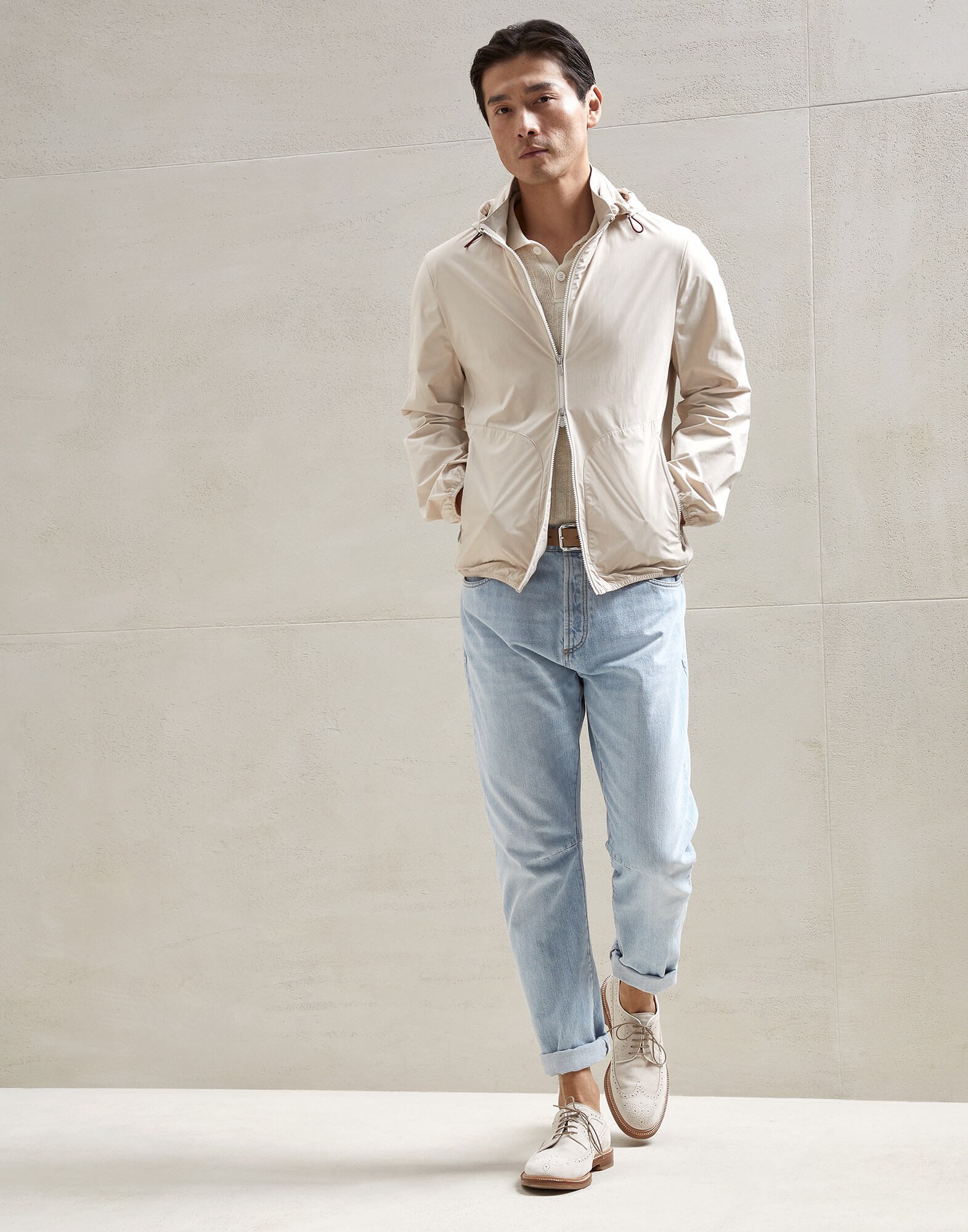 Pull Style Polo - Vue tenue complète