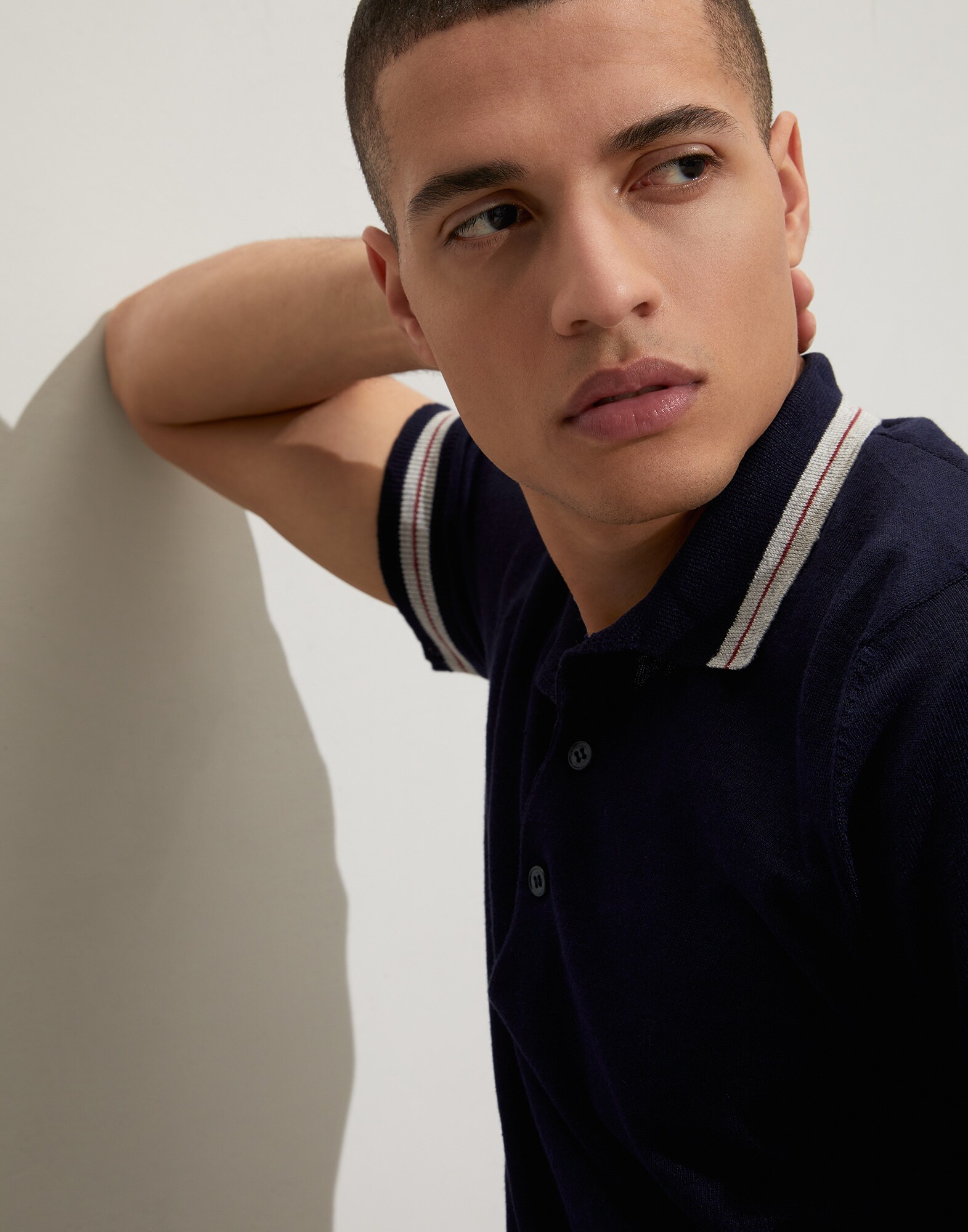 Polo-Style Sweater - Detail