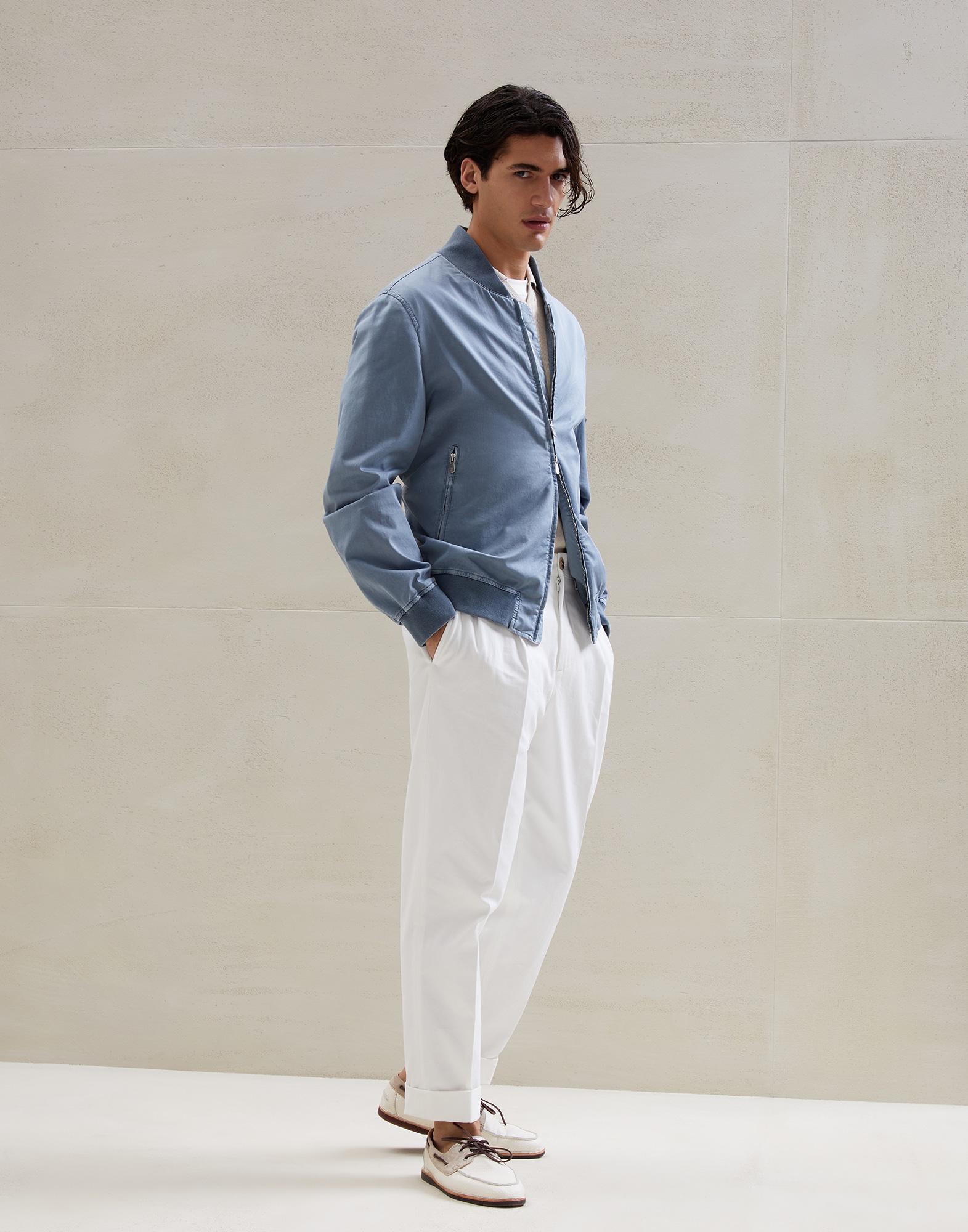 Polo-Style Sweater - Full look