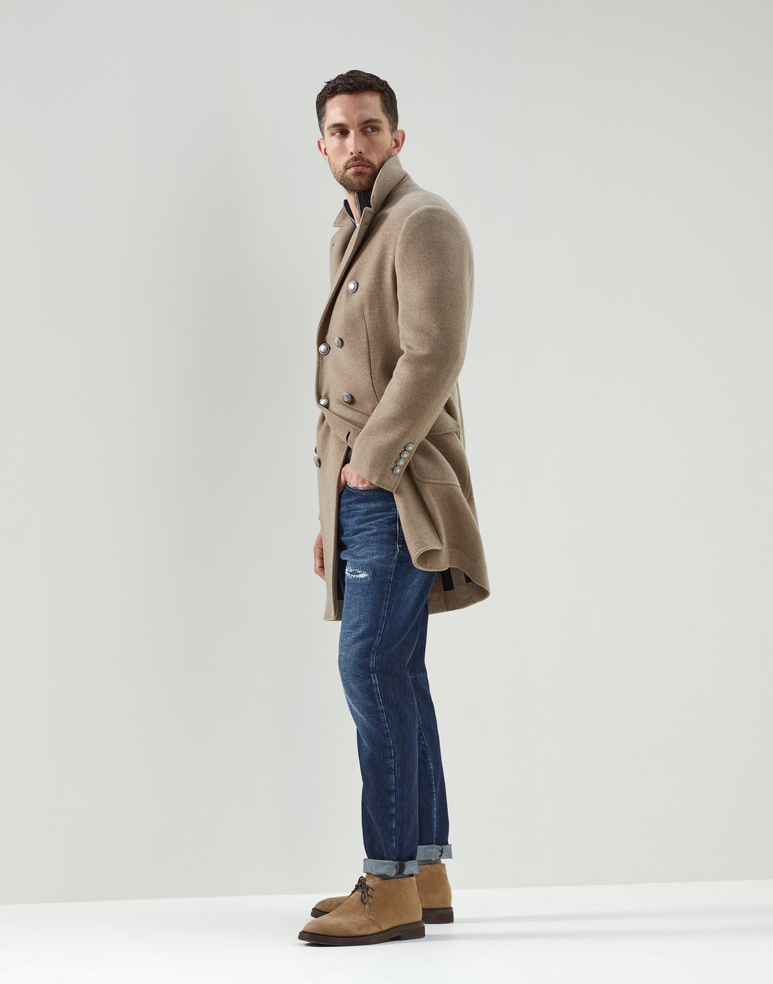 Cárdigan con Cremallera - Vista look completo