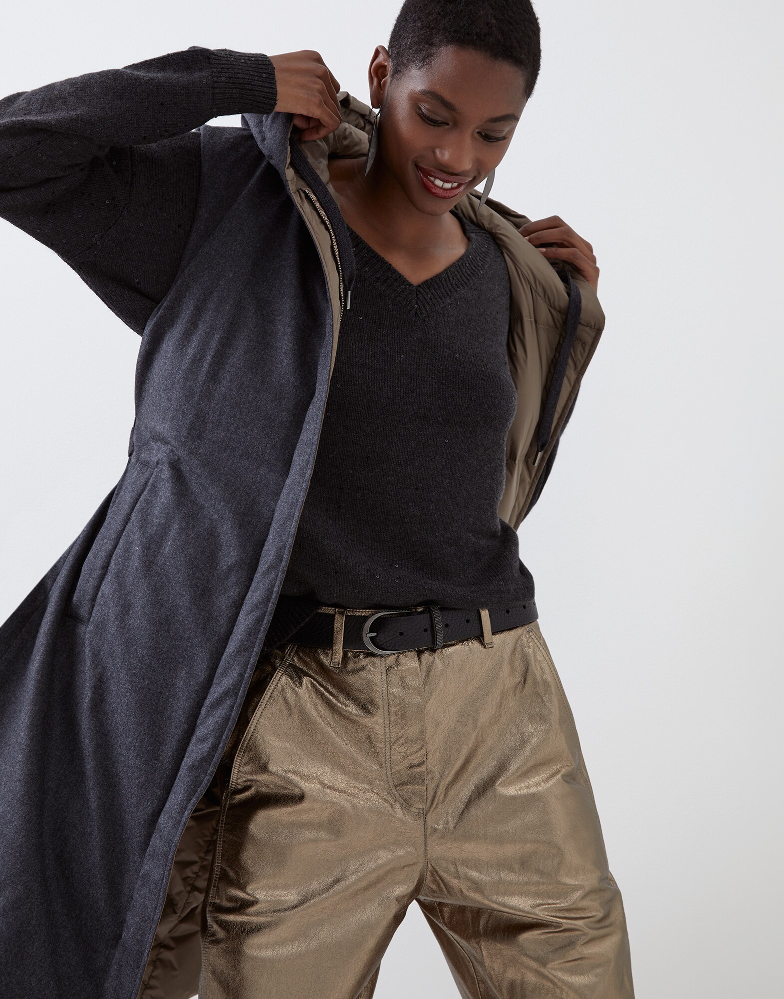 Down Sleeveless Jacket - Editorial