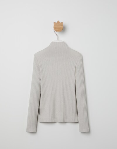 High Neck Sweater - Back view